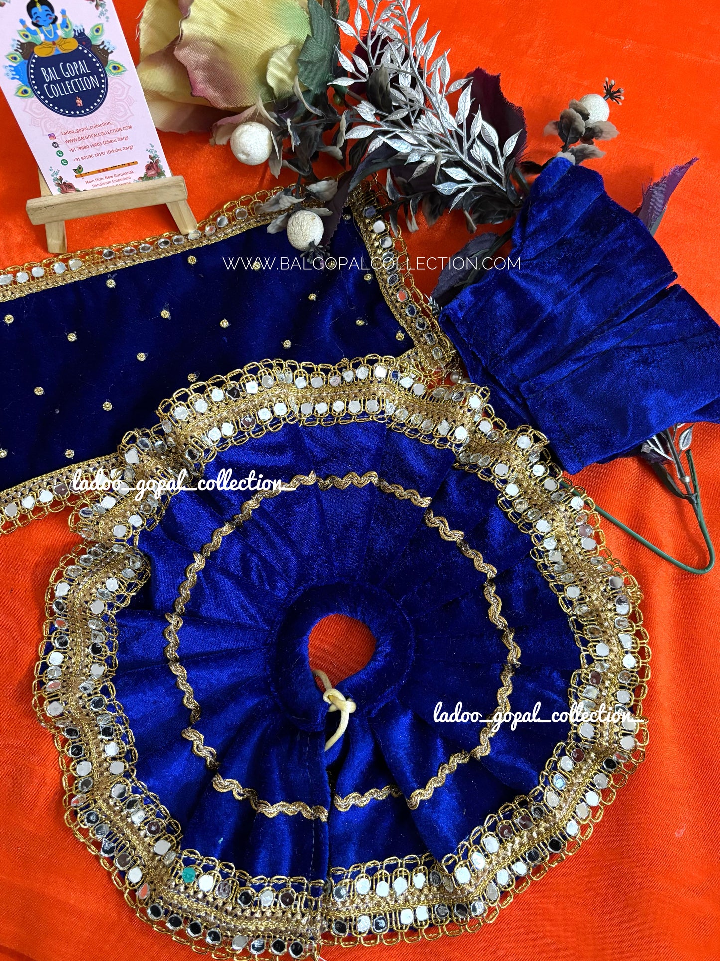 Heavy poshak for laddu gopal