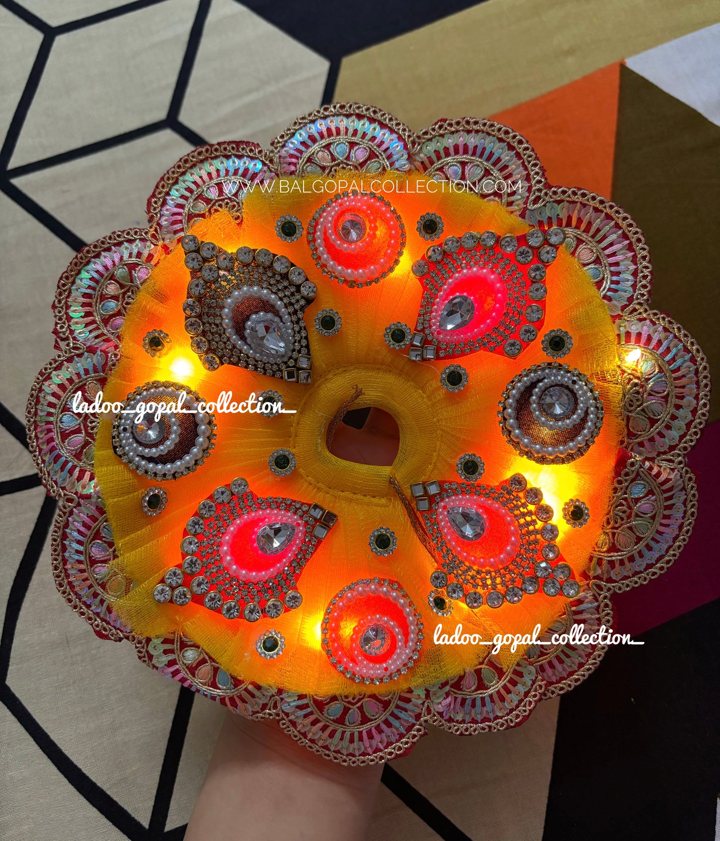 LED poshak for laddu gopal