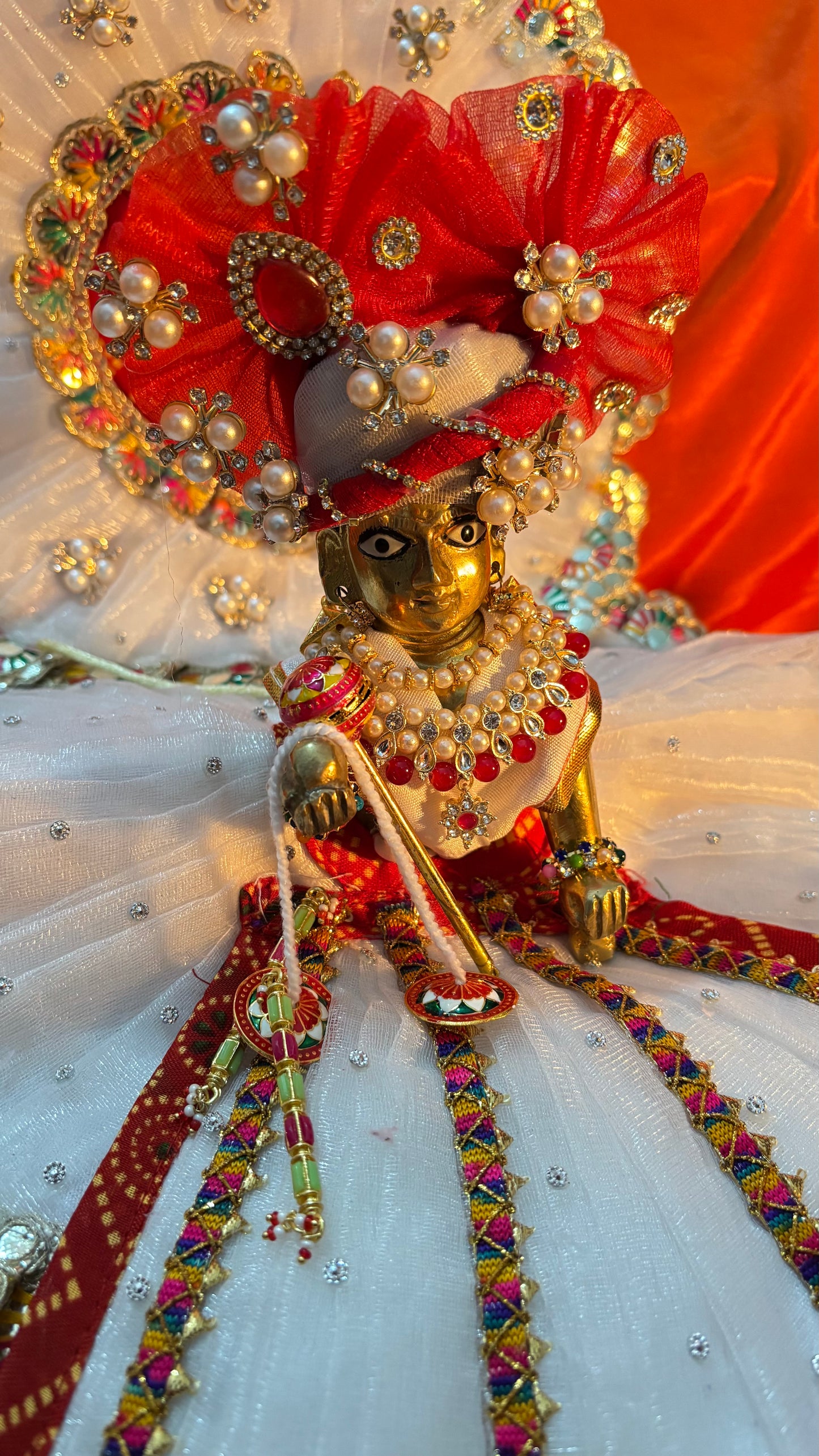 Rang Rajwada mala for laddu gopal