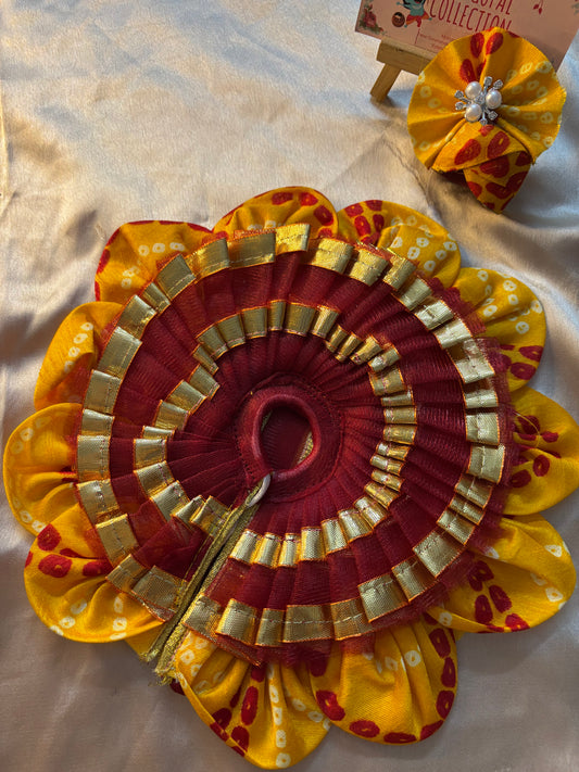 Gotta patti poshak for laddu gopal