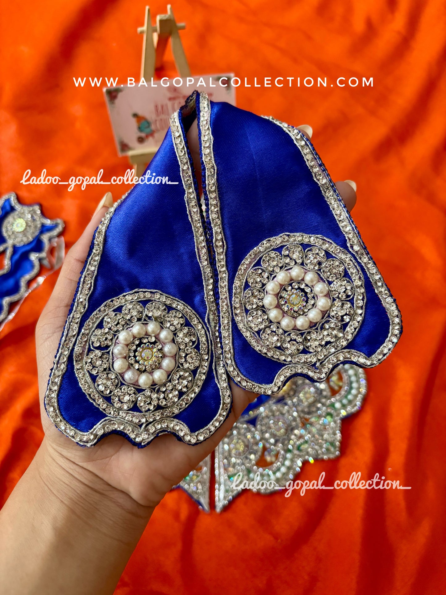 Heavy handwork poshak for laddu gopal
