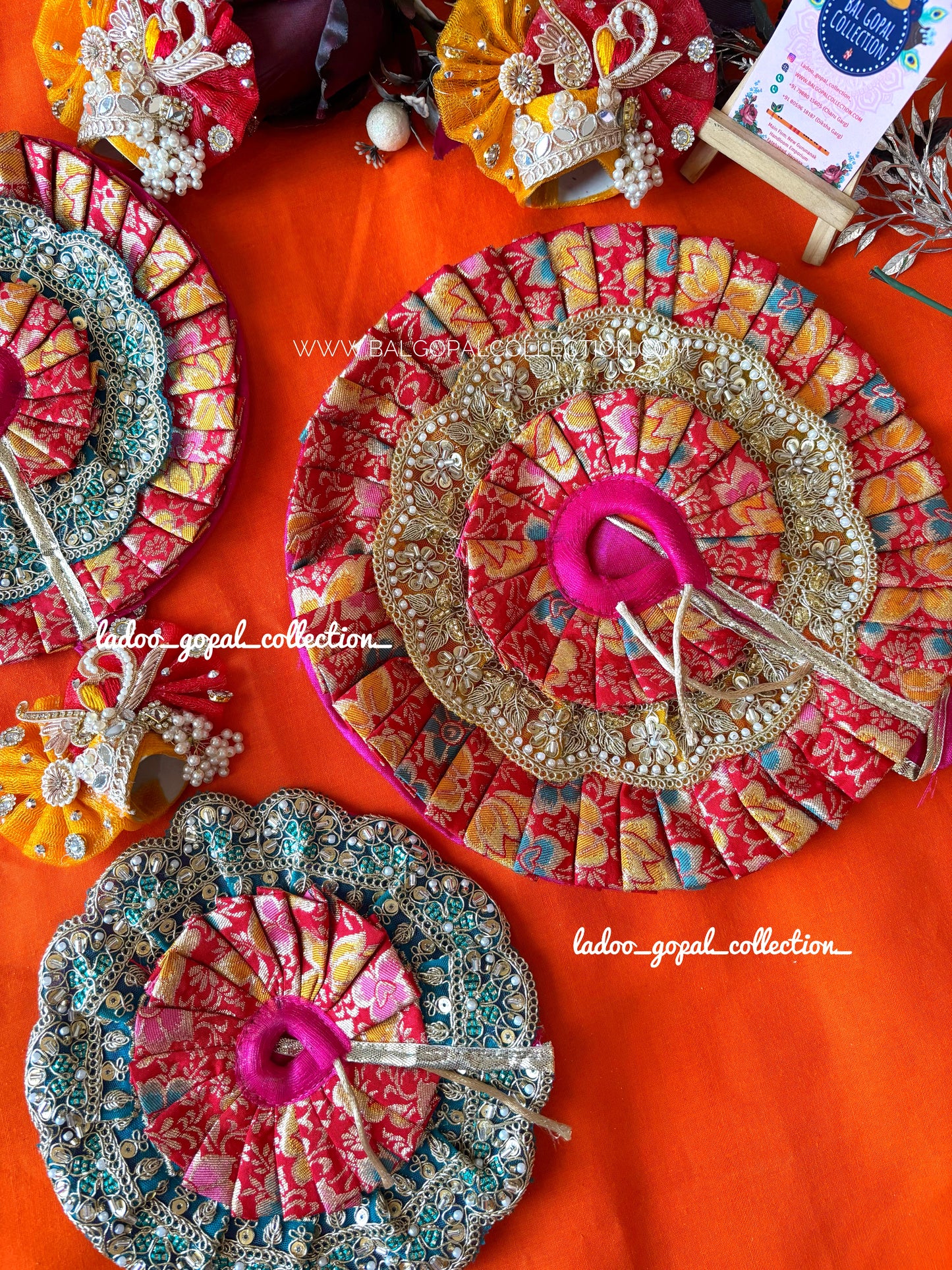 Heavy poshak for laddu gopal