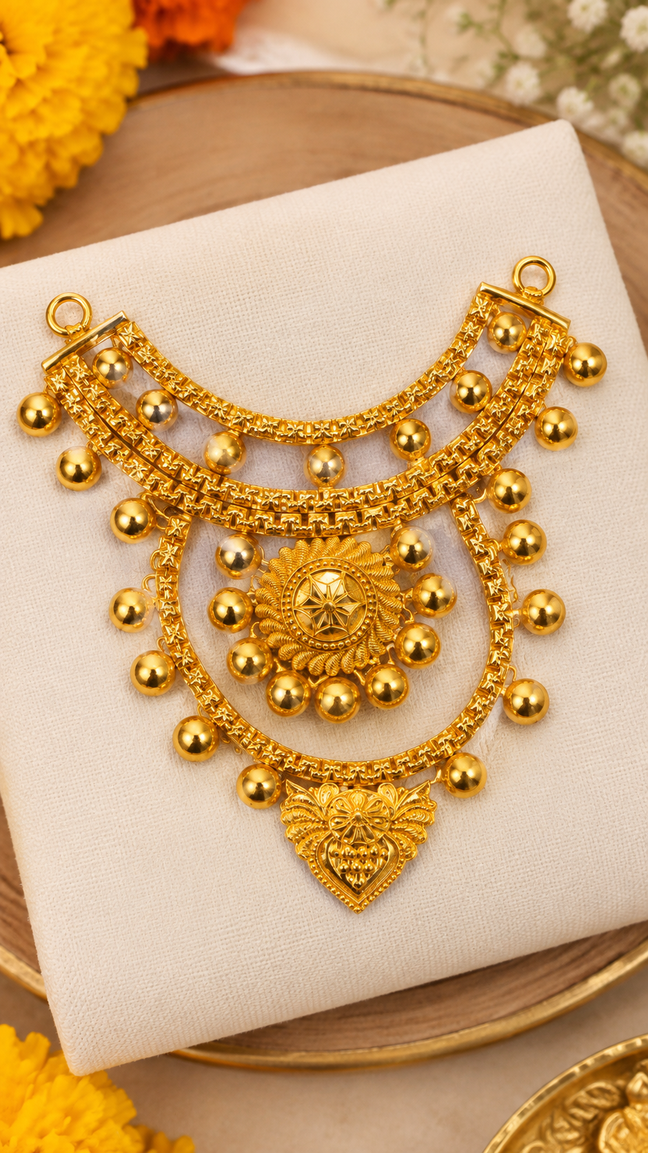Gold mala || Navratri special