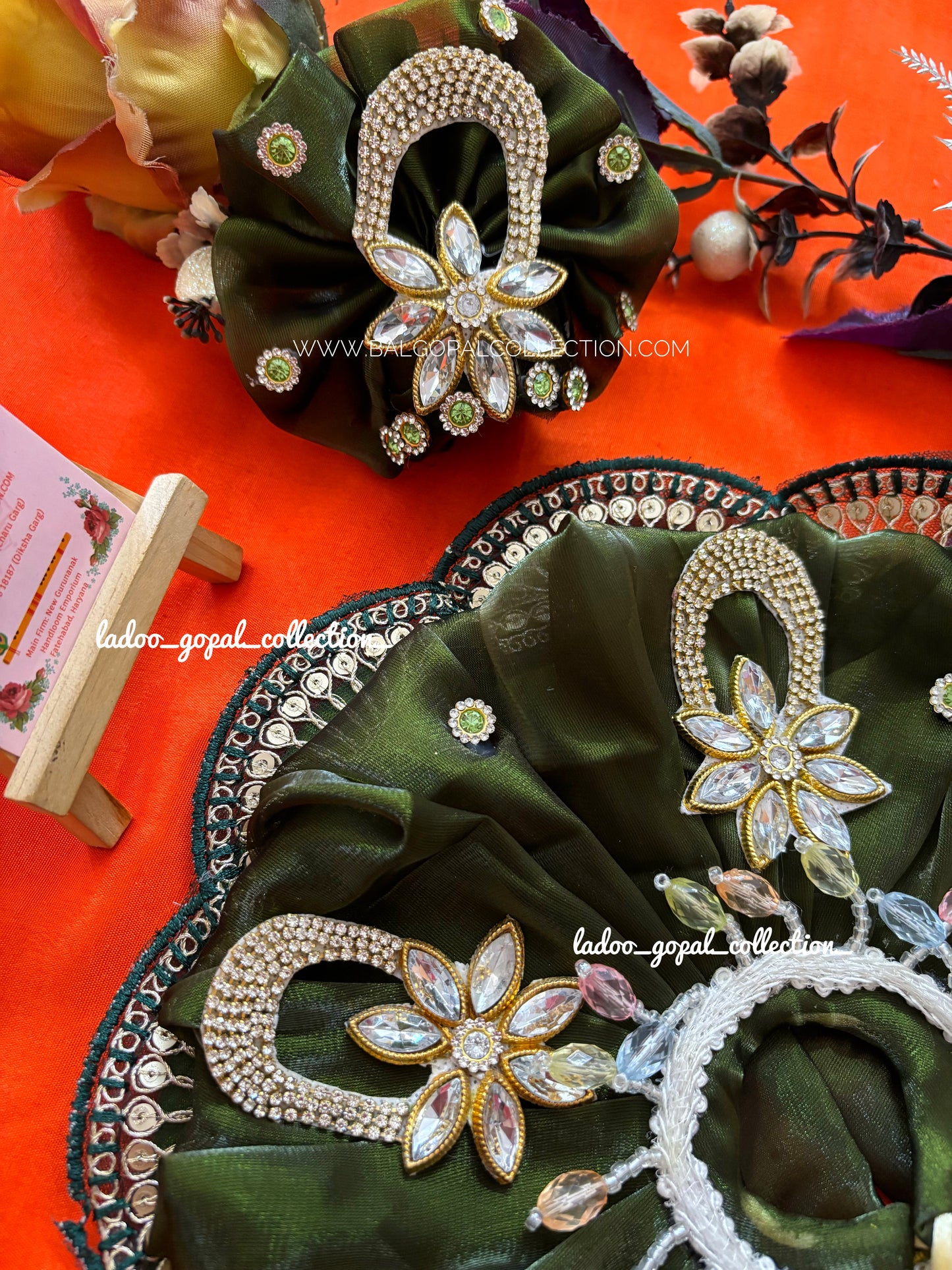 Diwali special poshak for laddu gopal