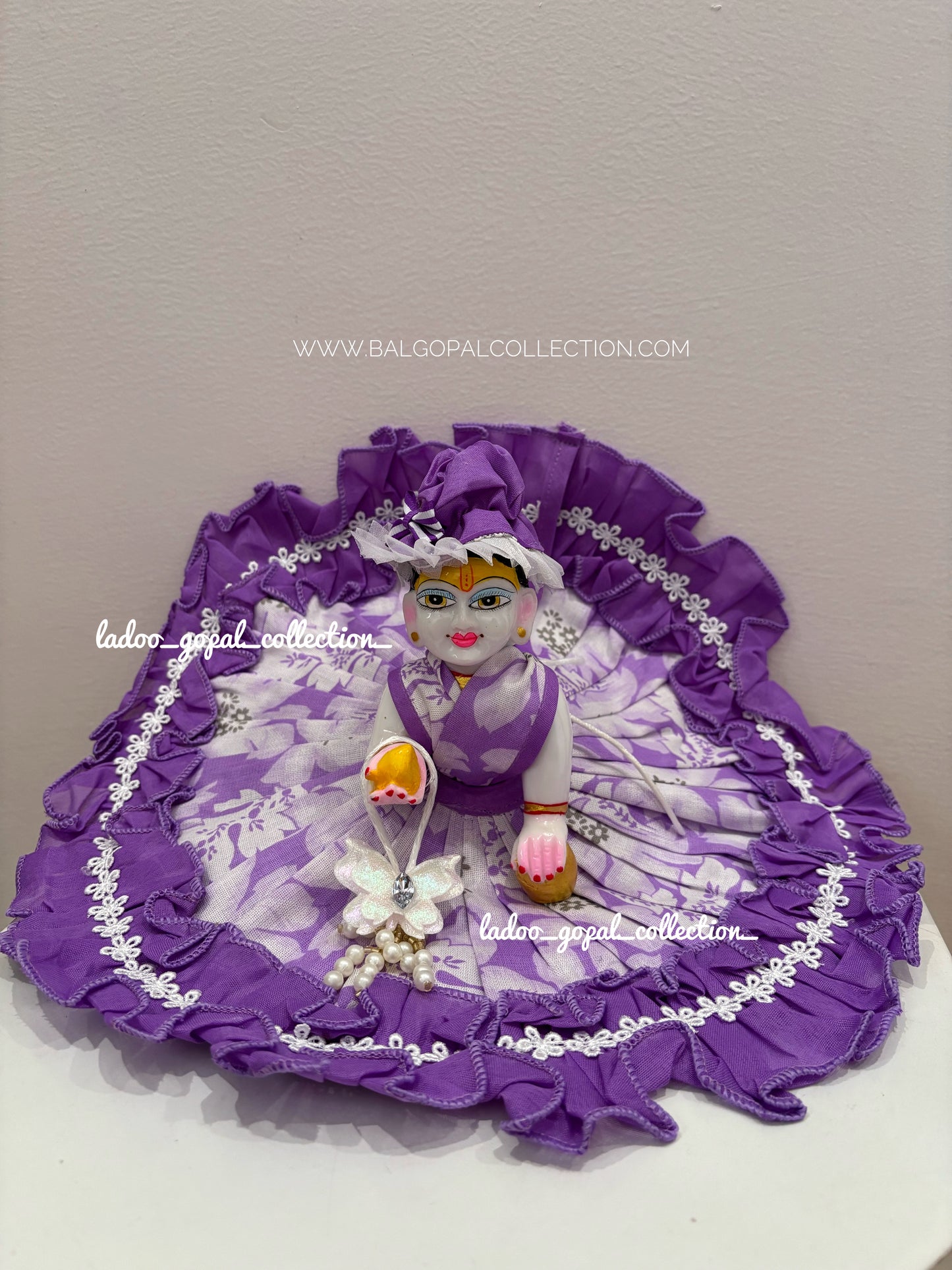 Pure cotton poshak for laddu gopal
