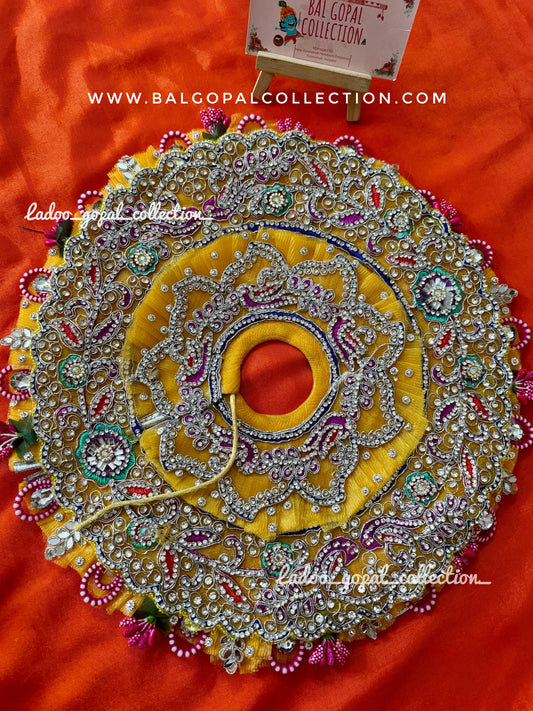 Heavy handwork poshak for laddu gopal