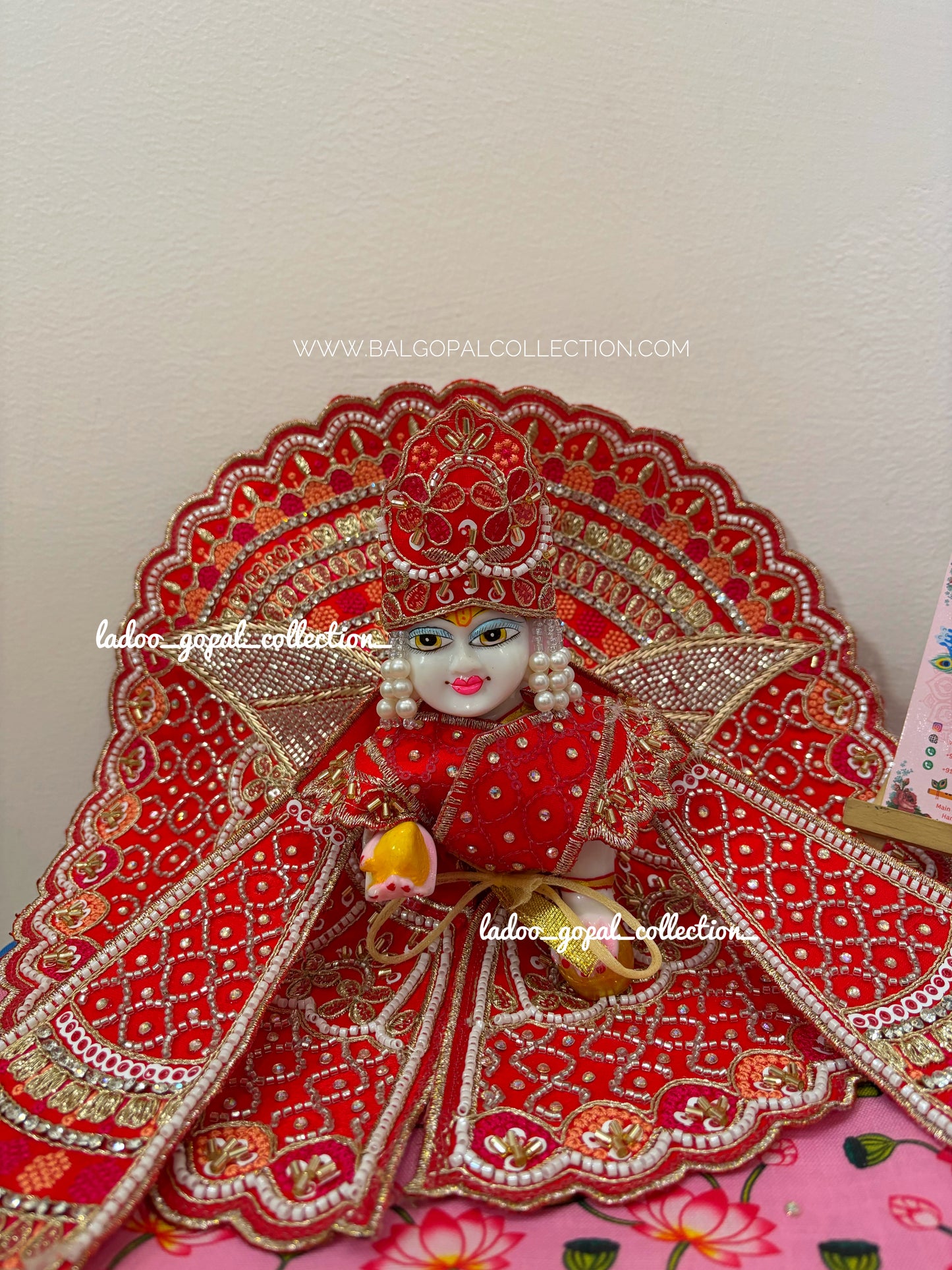 Premium heavy poshak for laddu gopal