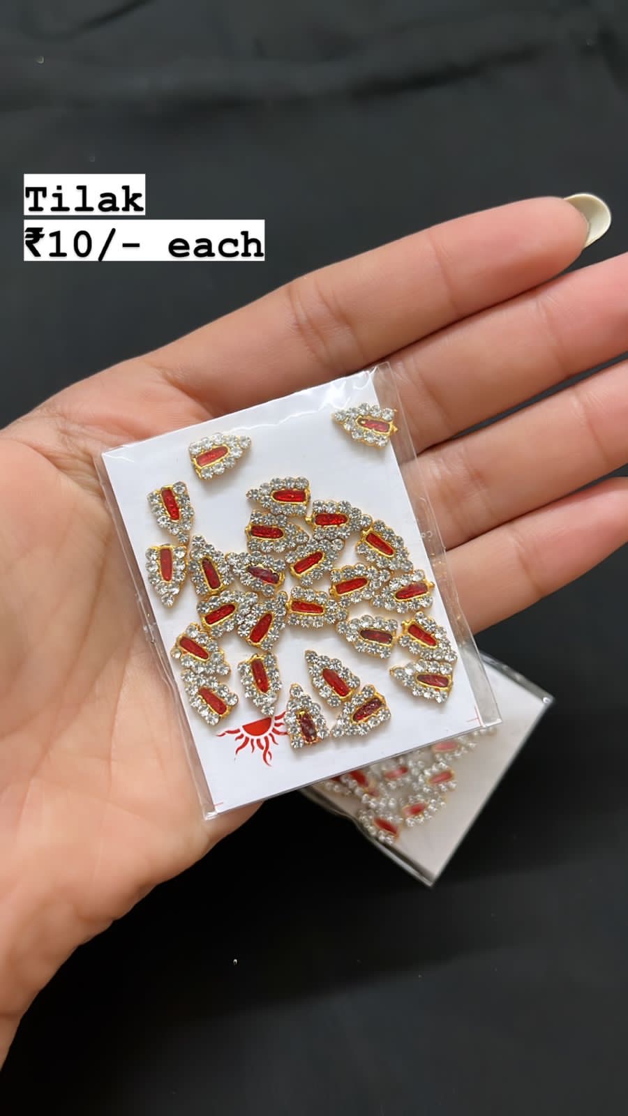 Tilak for laddu gopal (set of 2)