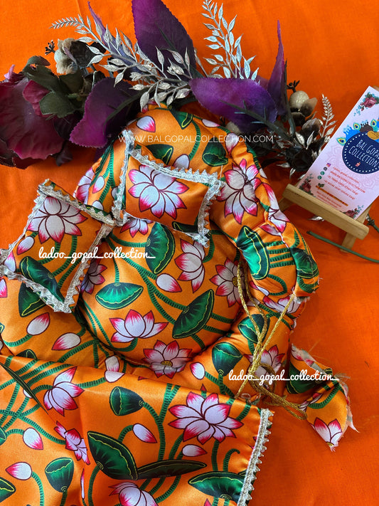 Satin bistar for laddu gopal