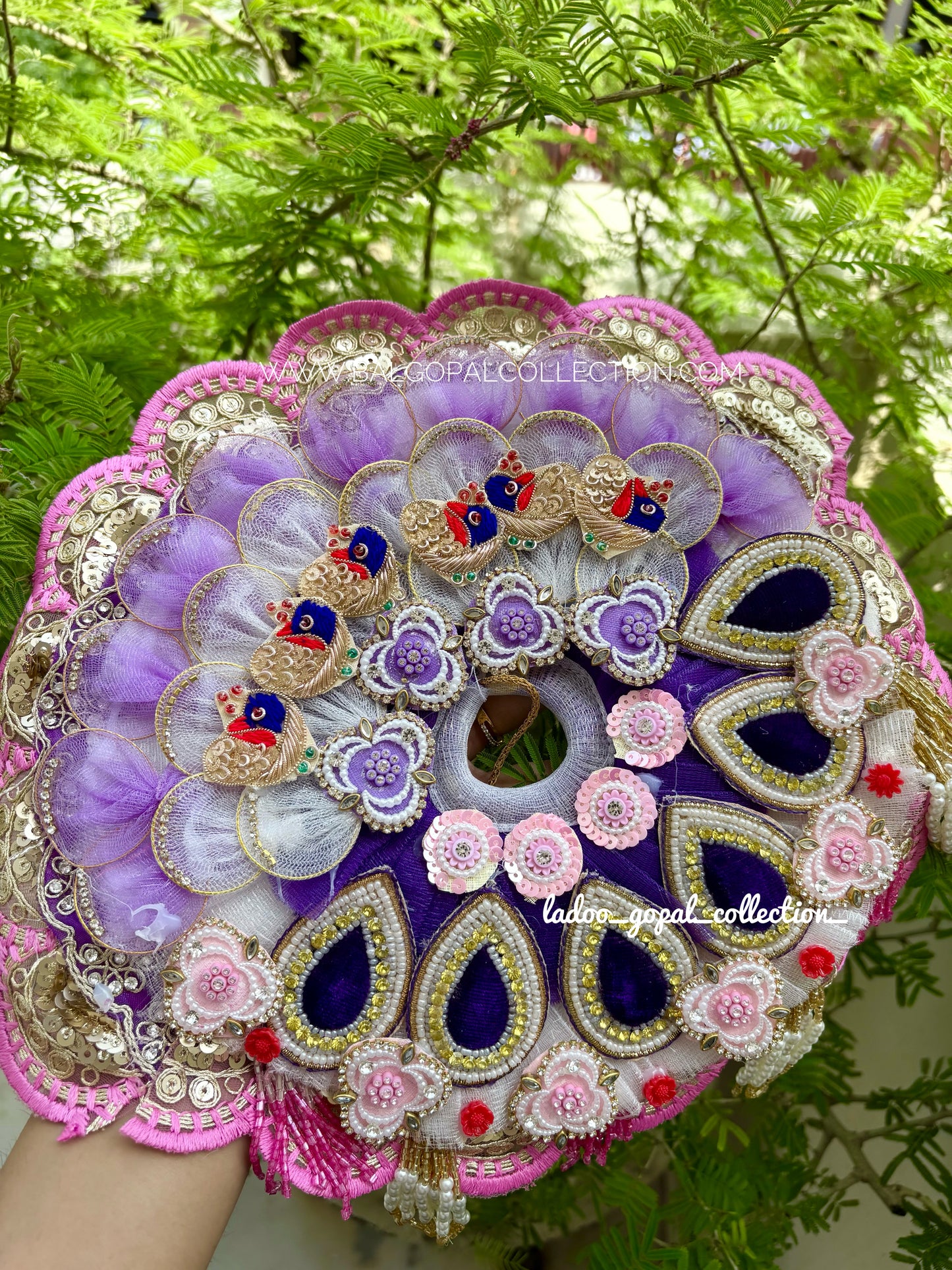 Heavy poshak for laddu gopal
