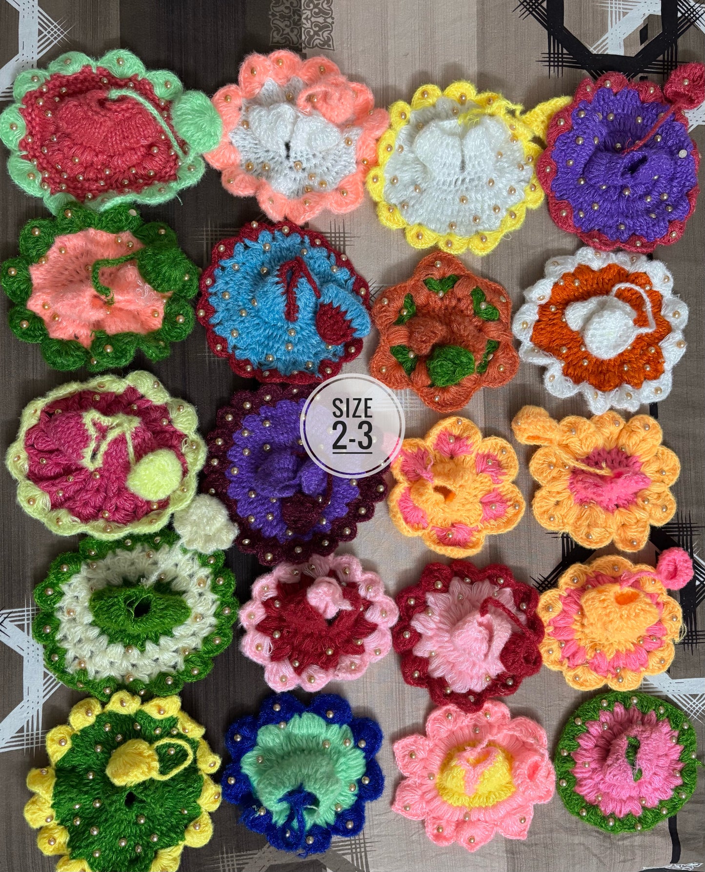 Woollen poshak for laddu gopal size 2-3 (set of 2)