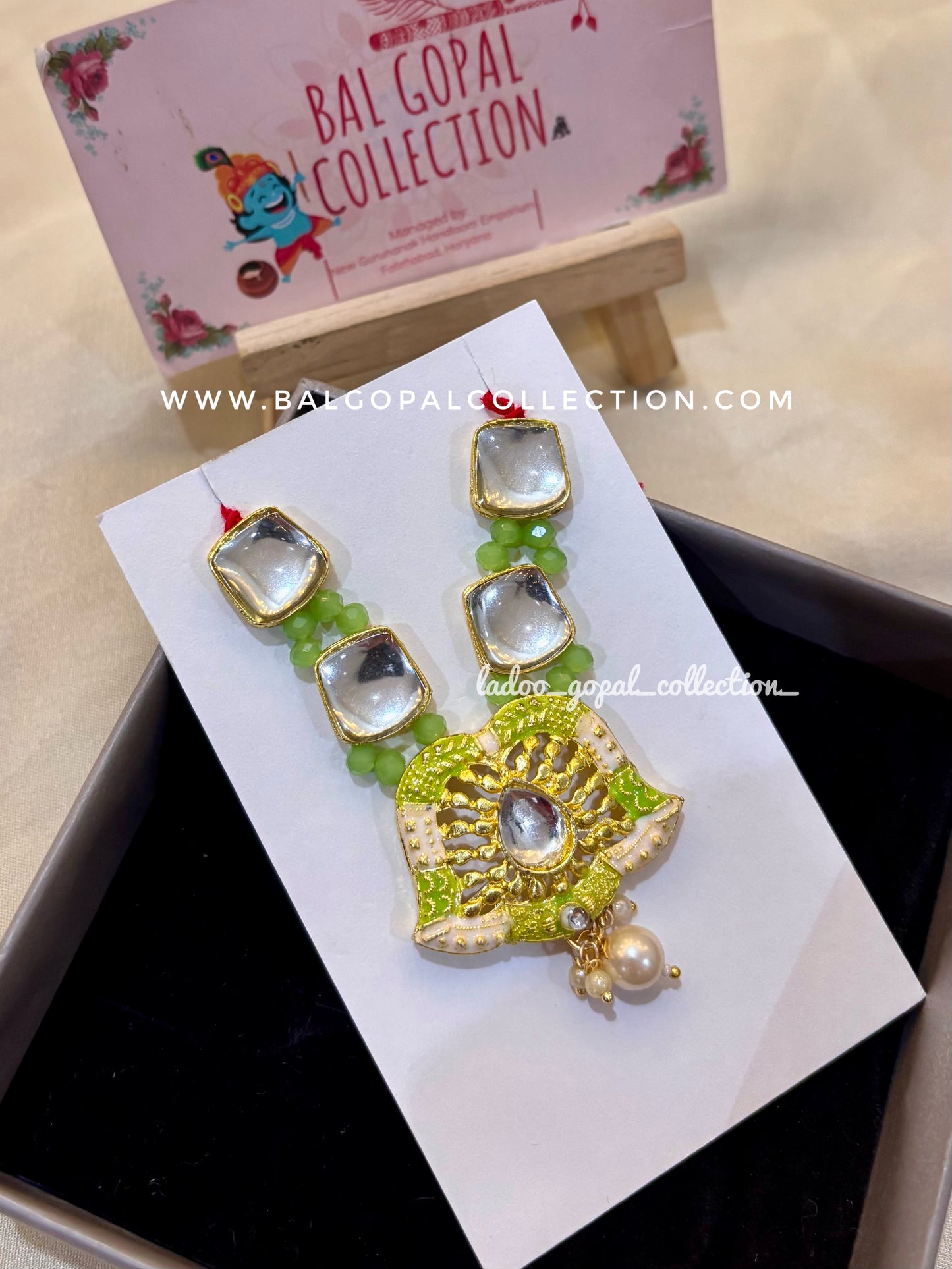 Radhe kripa mala for laddu gopal size 4-5-6
