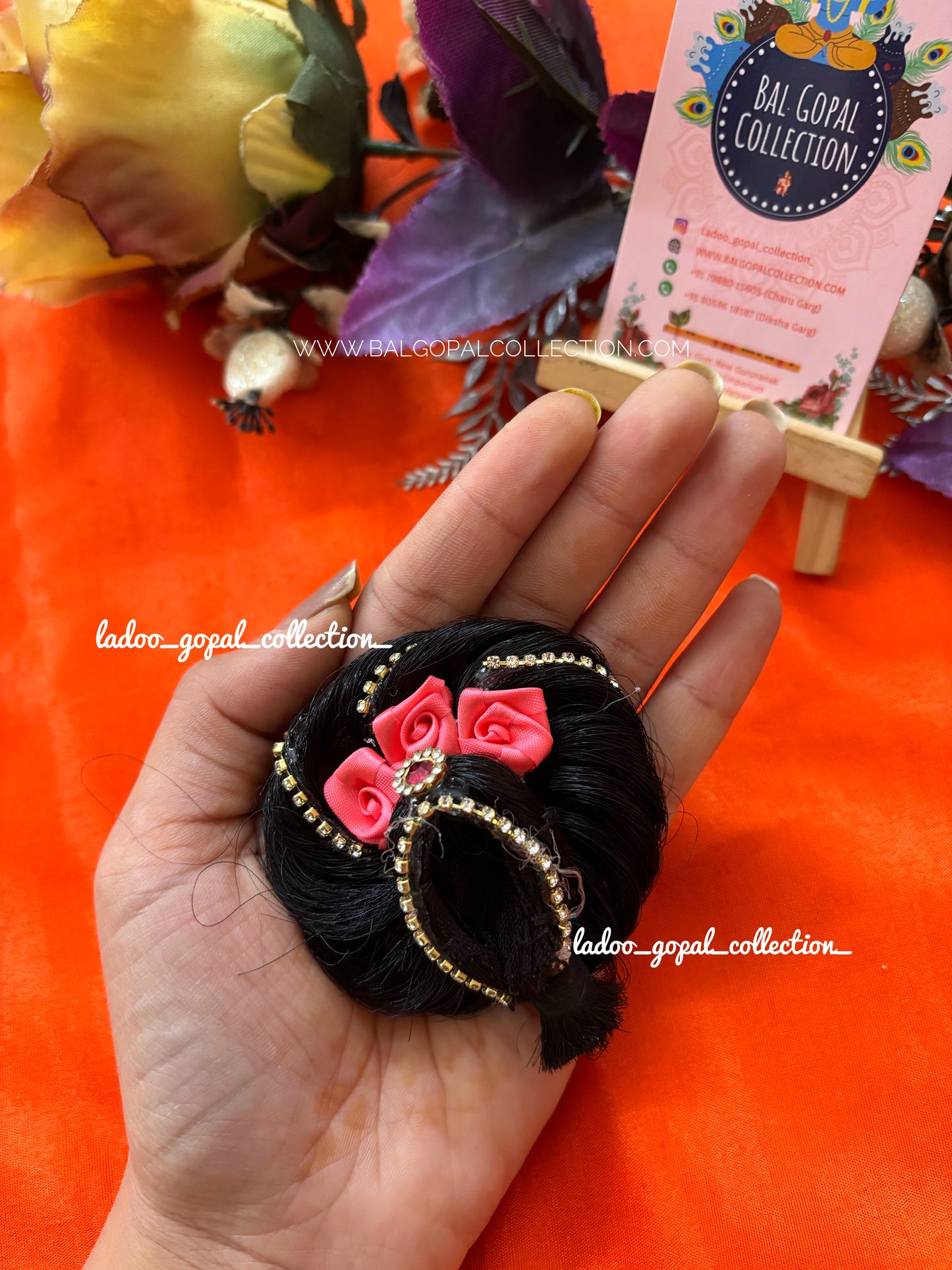 Heavy juda for radha rani size 1-2