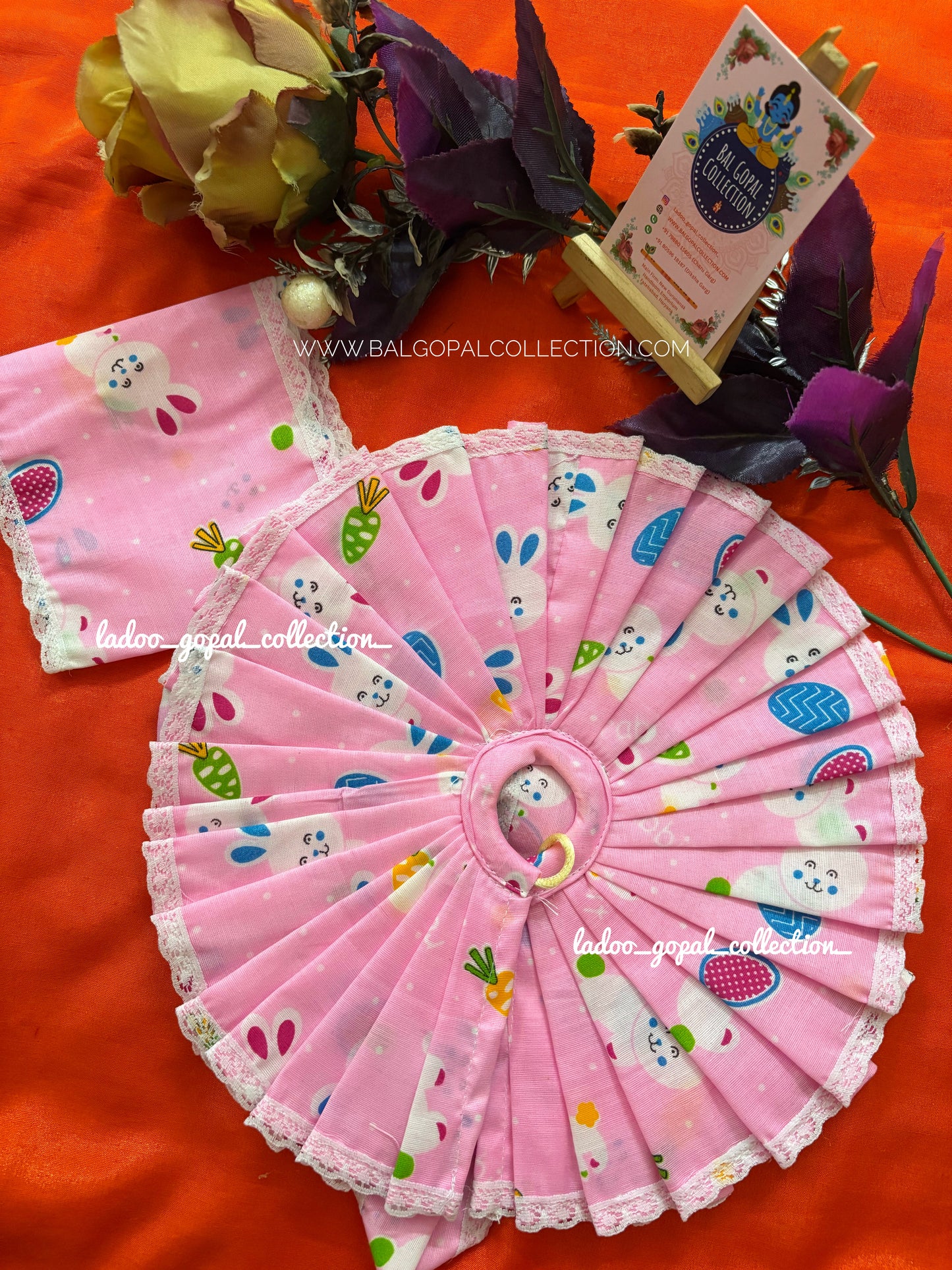 Cotton dresses for laddu gopal