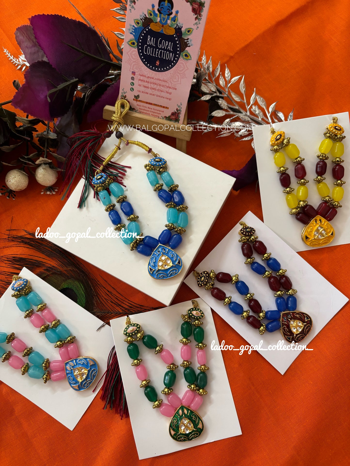 Prem mala for laddu gopal size 6-7-8