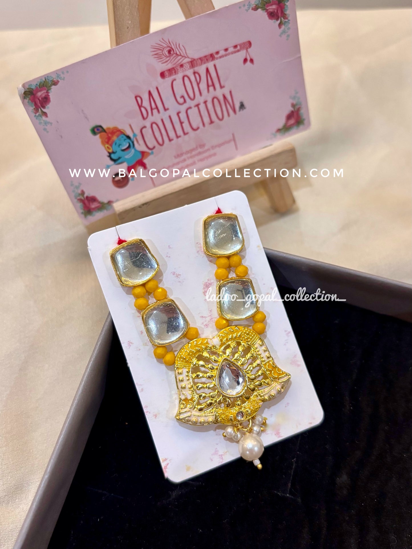 Radhe kripa mala for laddu gopal size 4-5-6