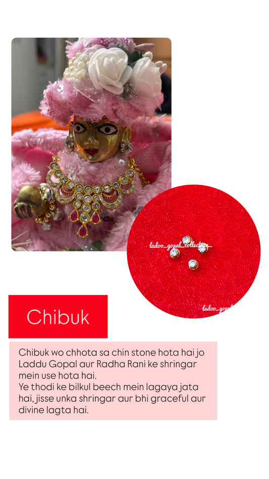 Chibuk for Laddu gopal (2pcs)