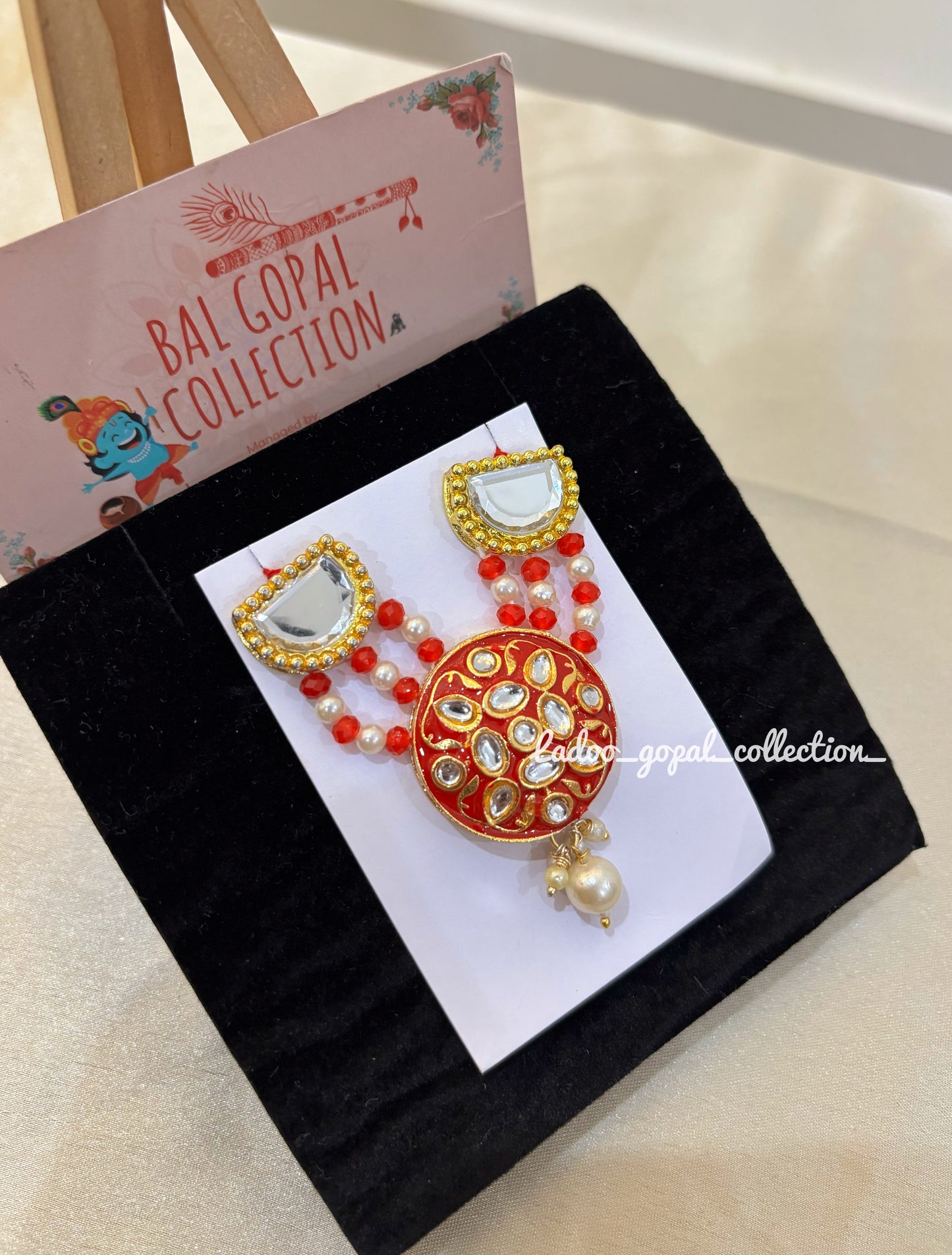 Nikhar mala for laddu gopal size 4-5-6