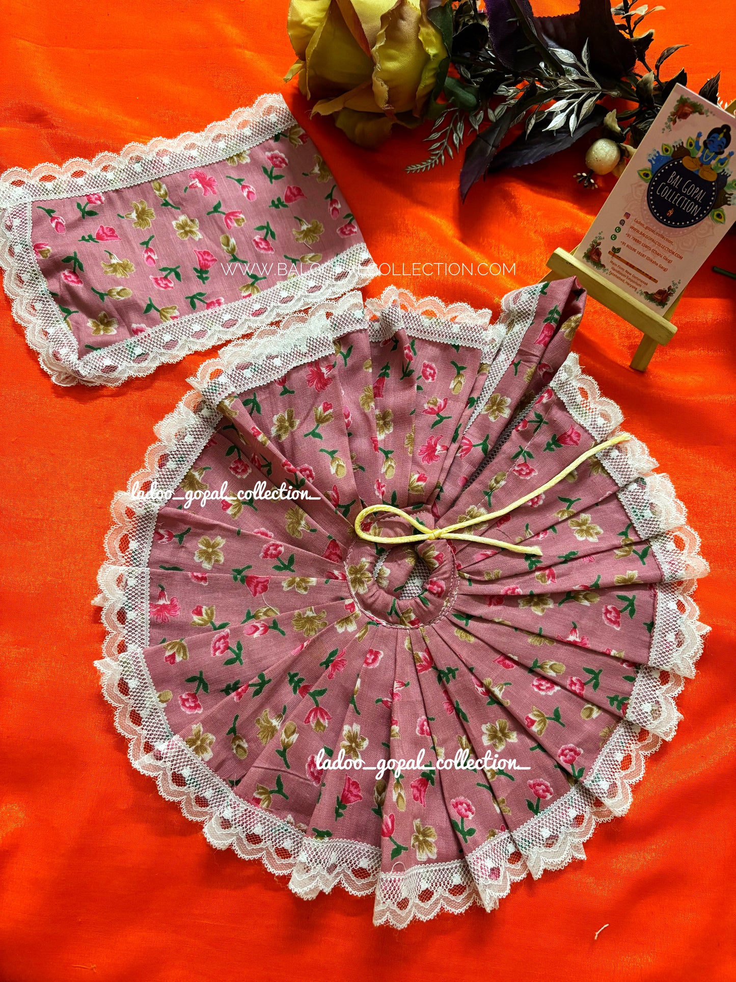 Cotton dresses for laddu gopal