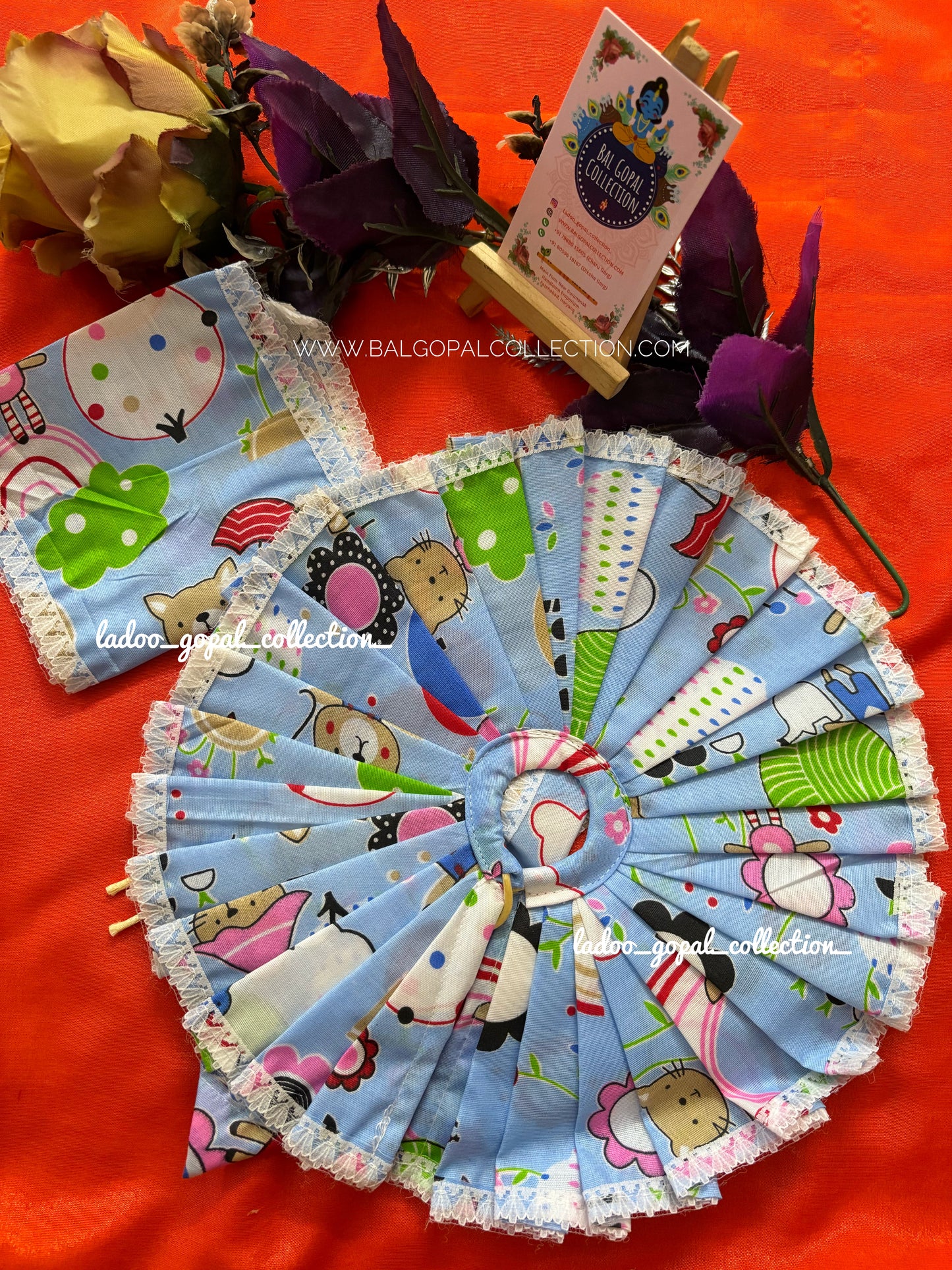 Cotton dresses for laddu gopal