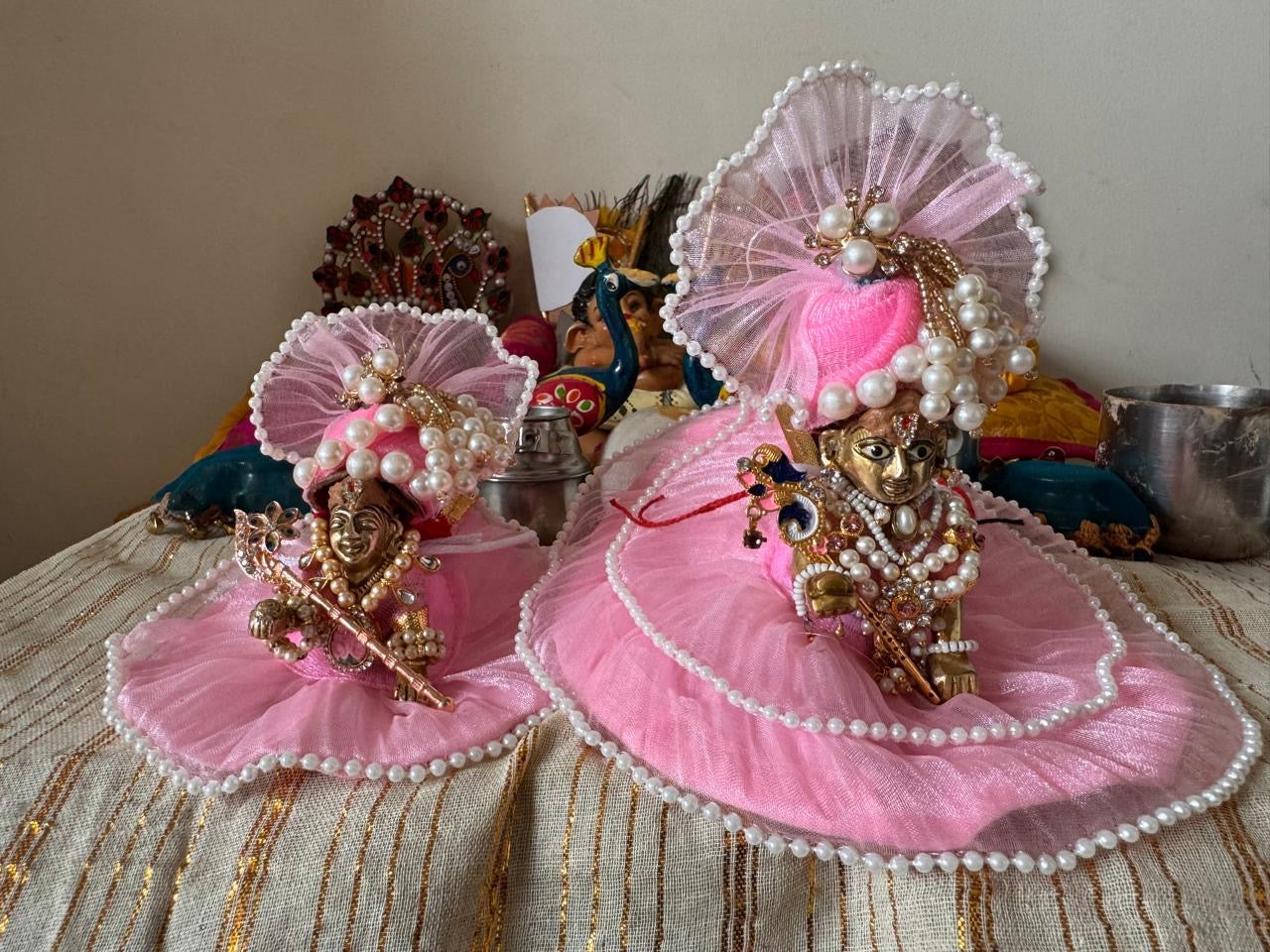 Pearl summer poshak for laddu gopal