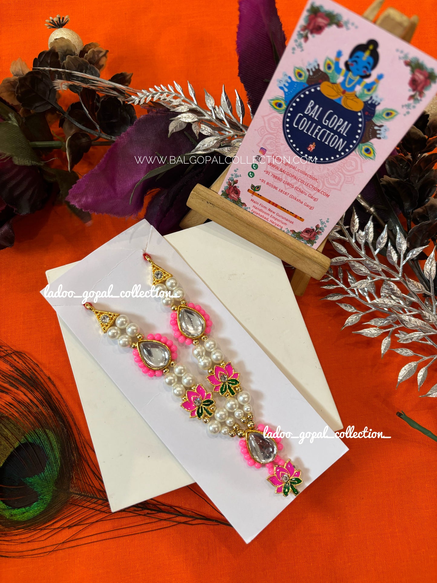 Long kamal mala for radha Krishna