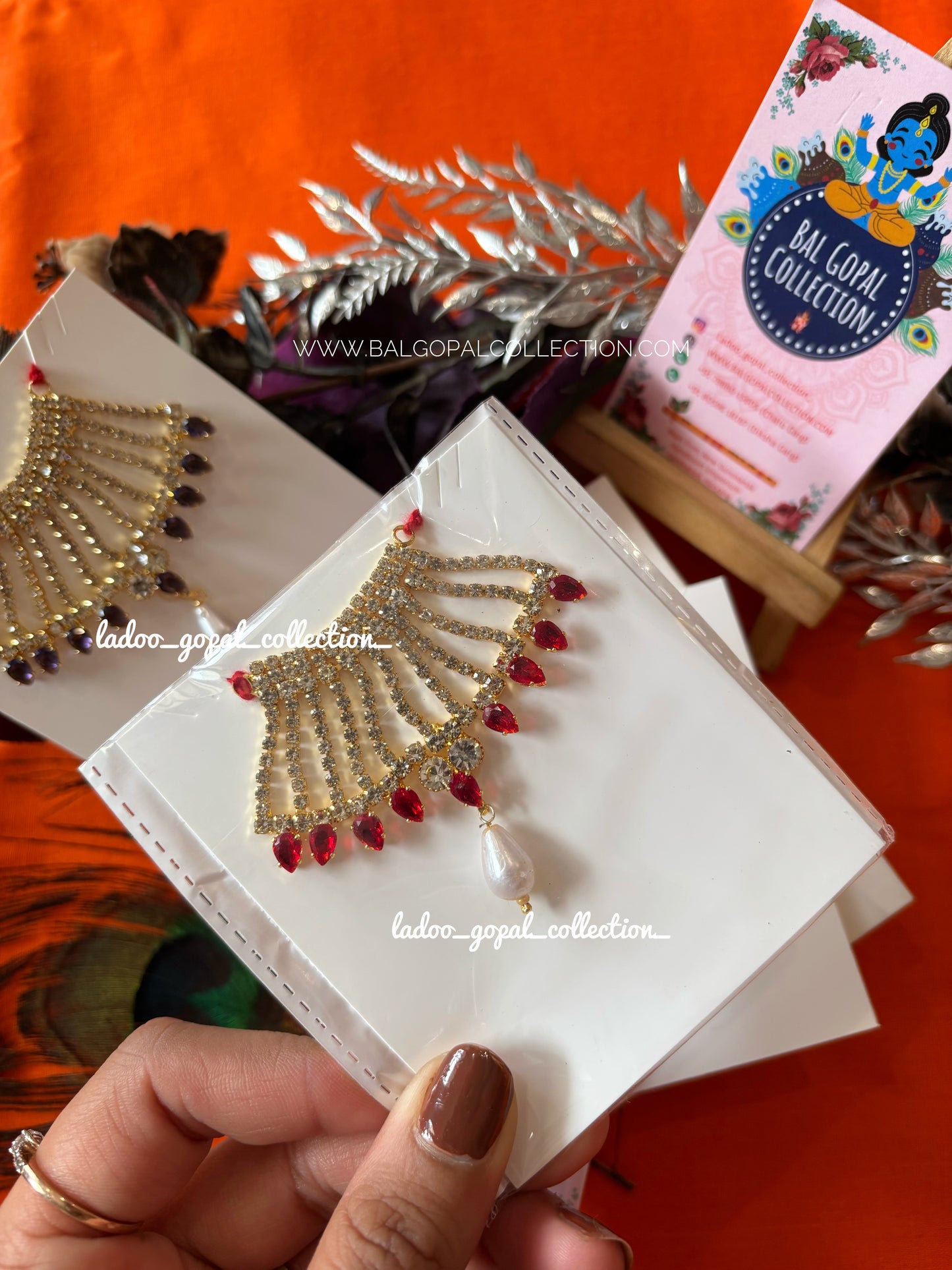 Semi AD mala for laddu gopal size 5-6-7