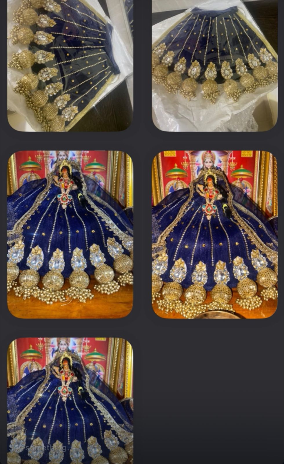 Lehnga Patka for Mata Rani