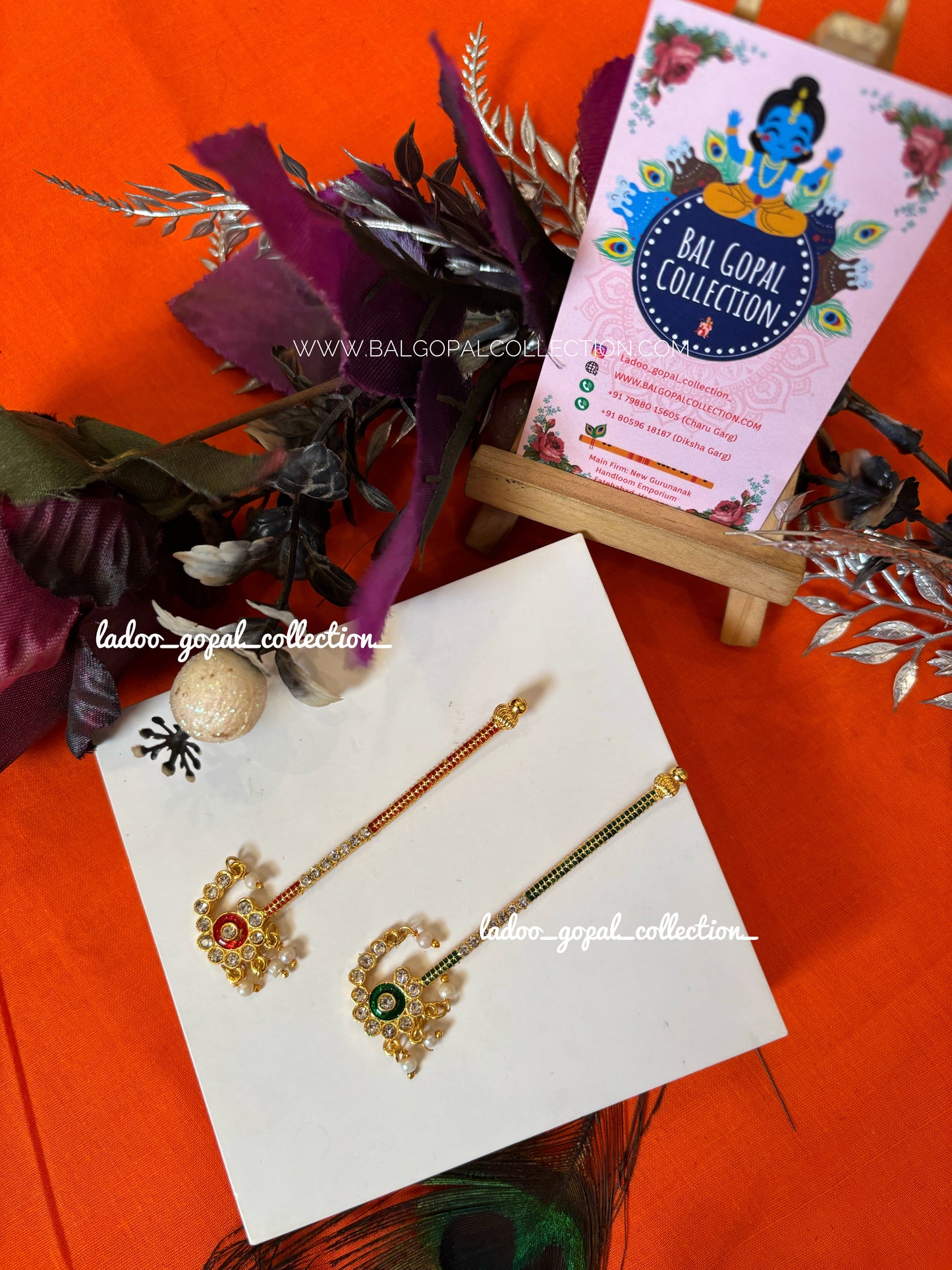 Bansi for laddu gopal size 4-5-6