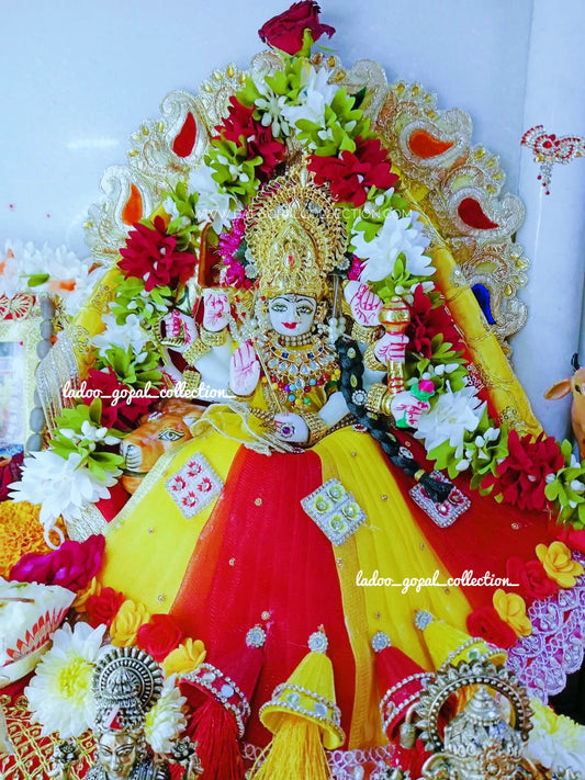 Mata rani heavy lehnga with dupatta