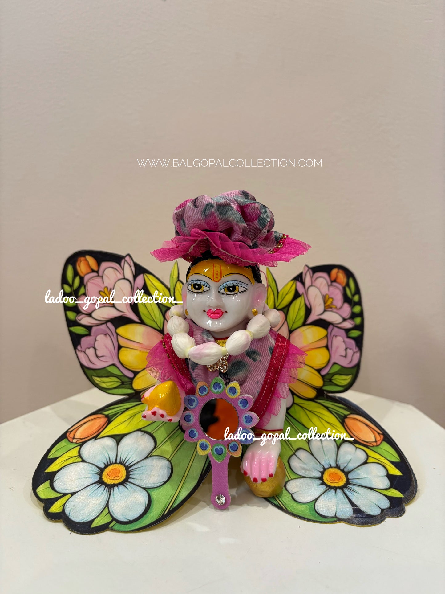Butterfly poshak for laddu gopal