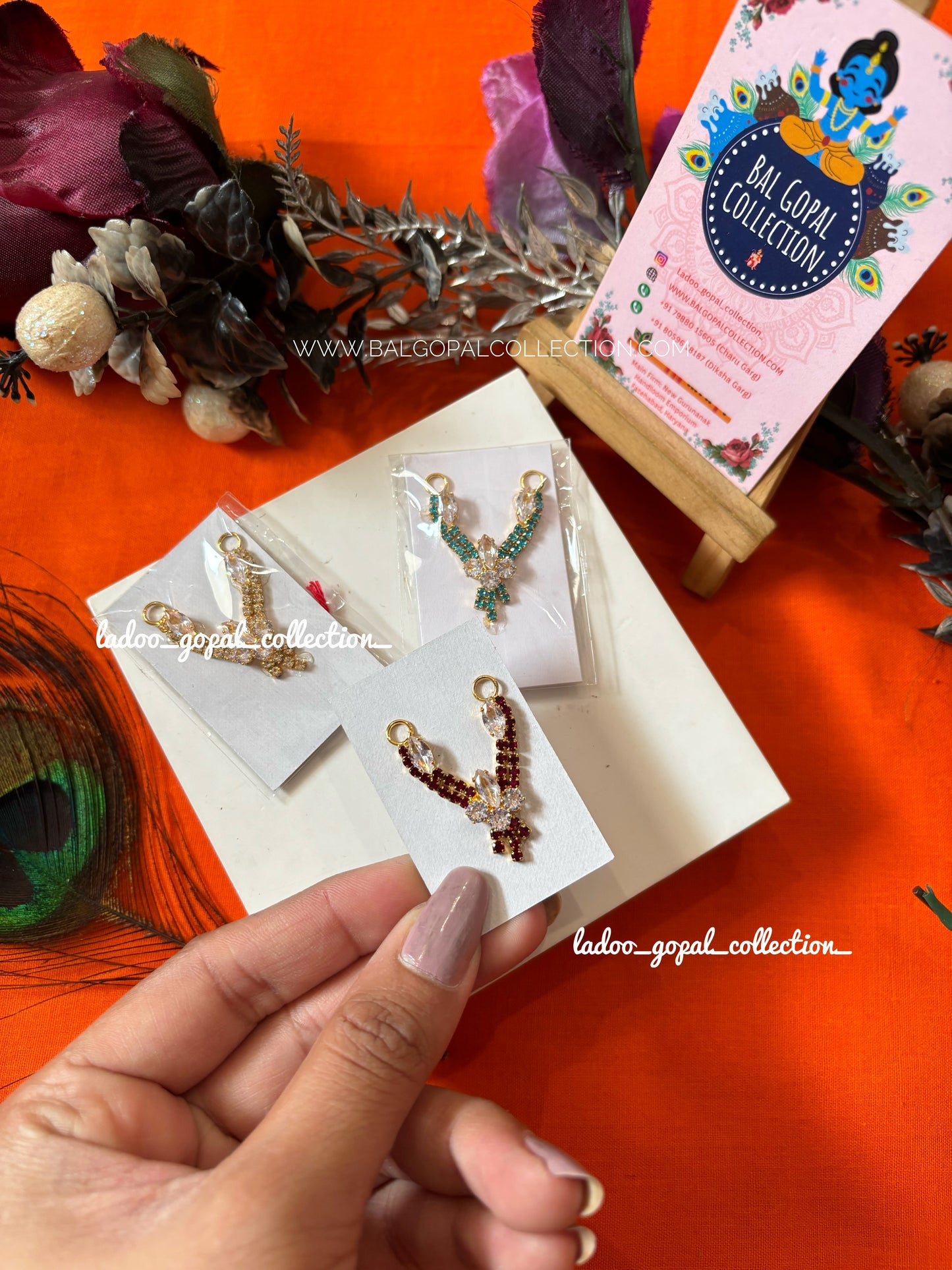 Small mala for laddu gopal size 0 to 3