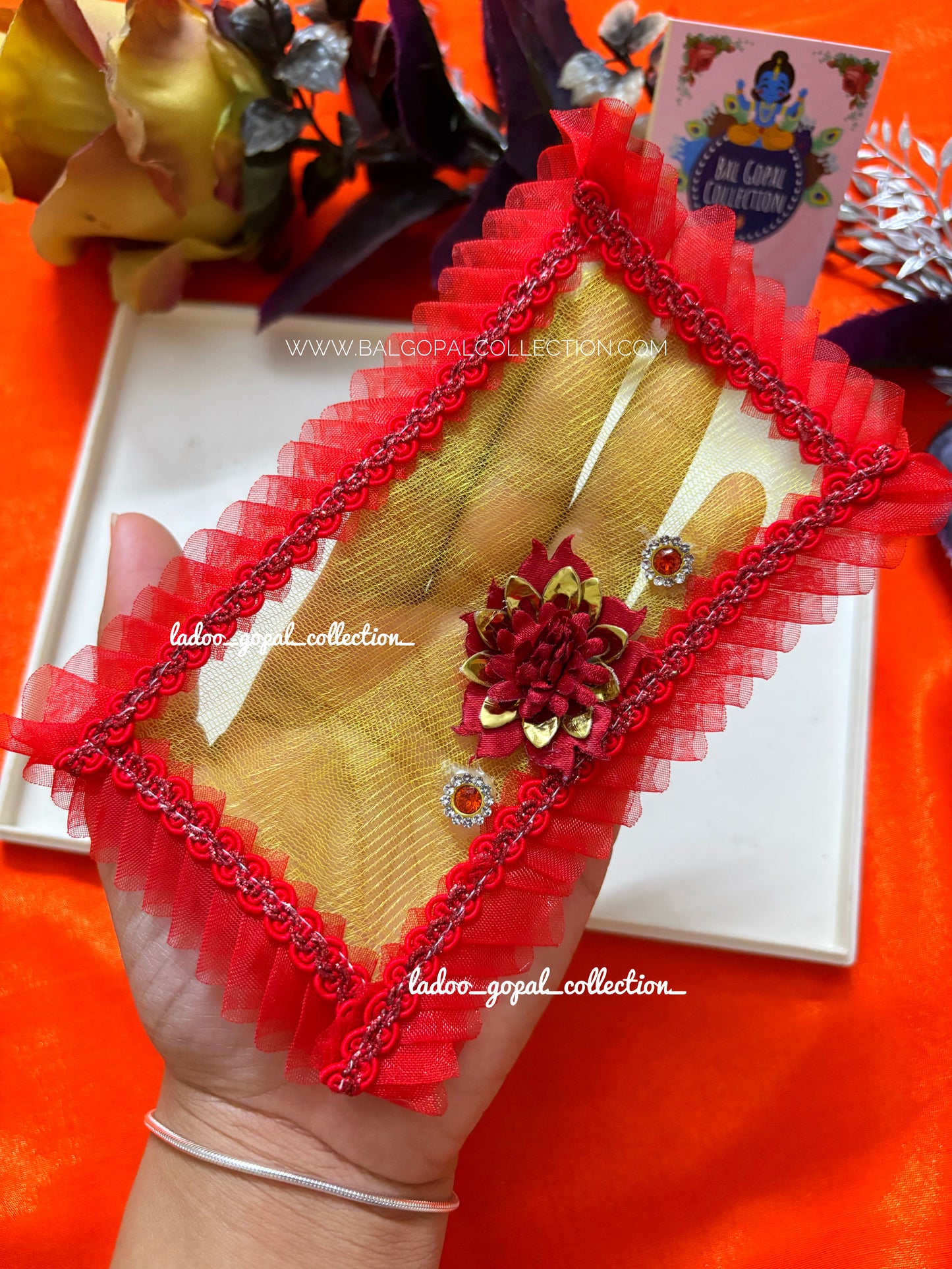 Dupatta for radha rani (set of 2)