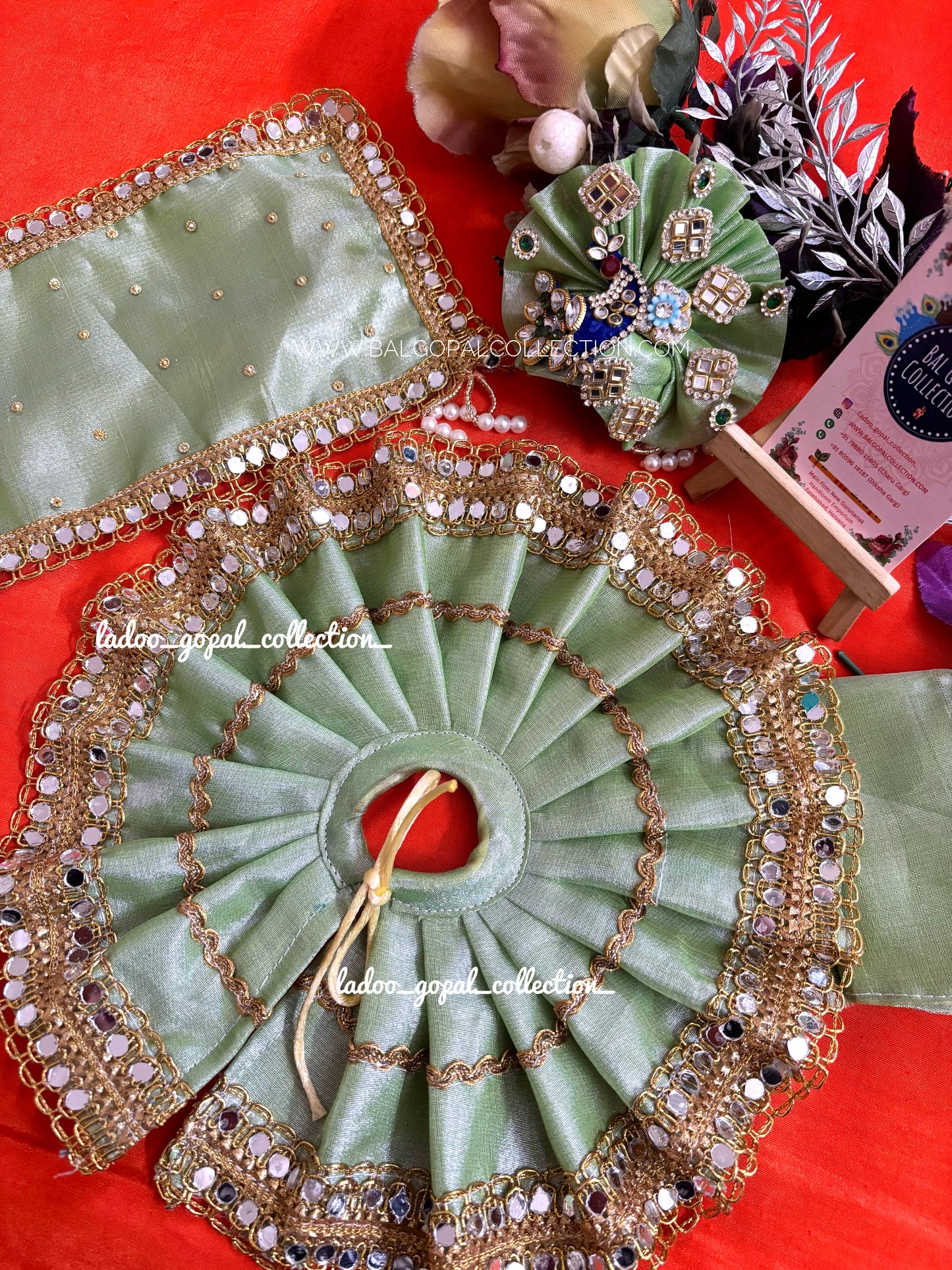 Heavy poshak for laddu gopal