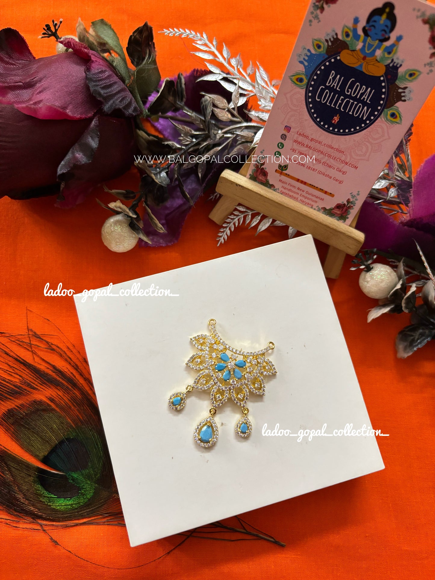 Shahi AD mala for laddu gopal size 4-5