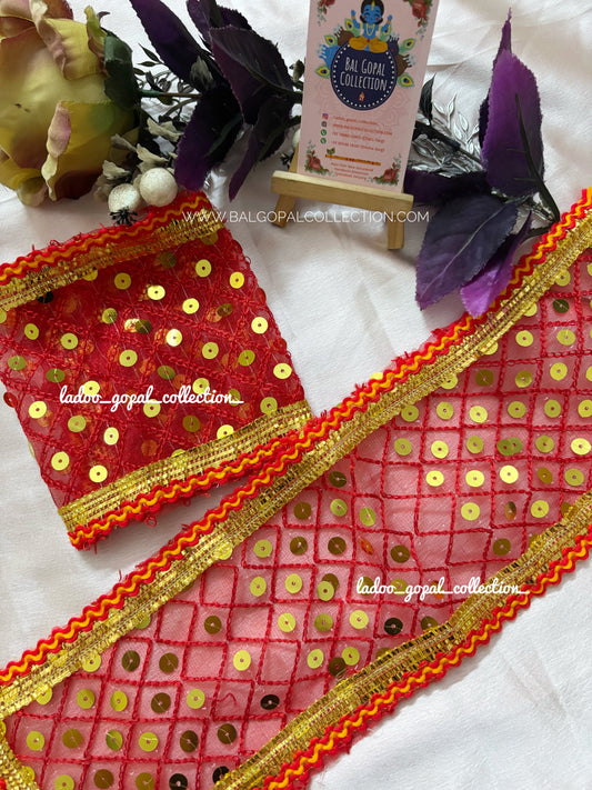 Chunni for mata rani (set of 2)