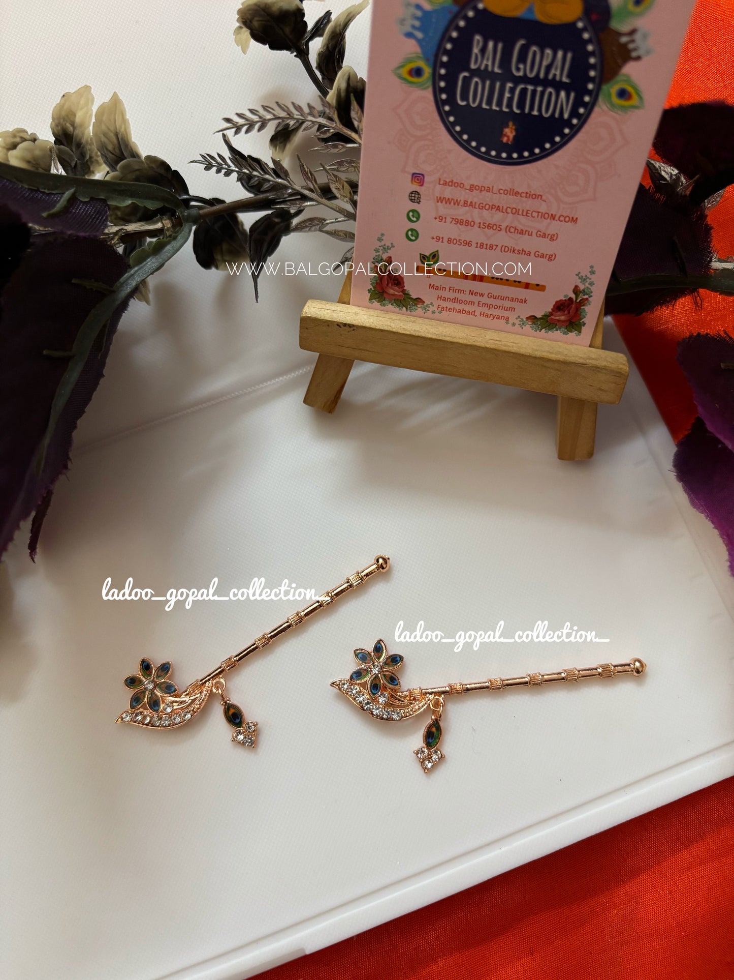 Bansi for laddu gopal (Size 2-3-4)