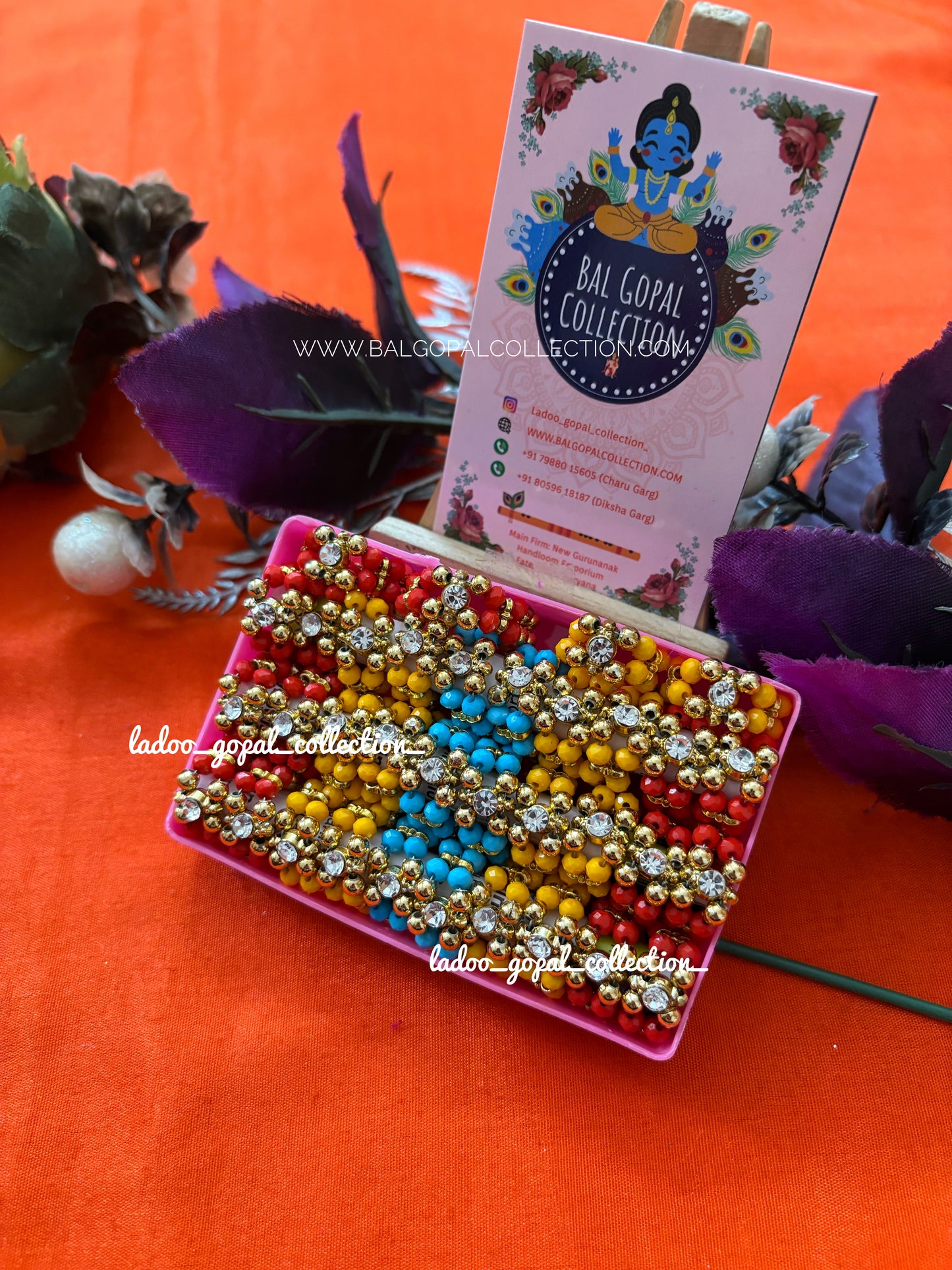 Bangles for laddu gopal size 2-3