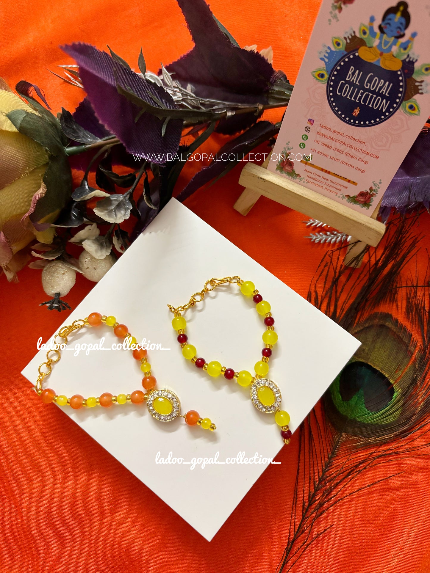 Royal mala for laddu gopal size 3-4-5