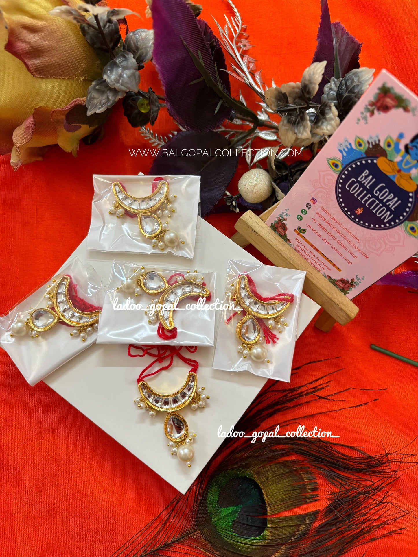 Small Choker/Mala for Laddu Gopal size 0-1-2