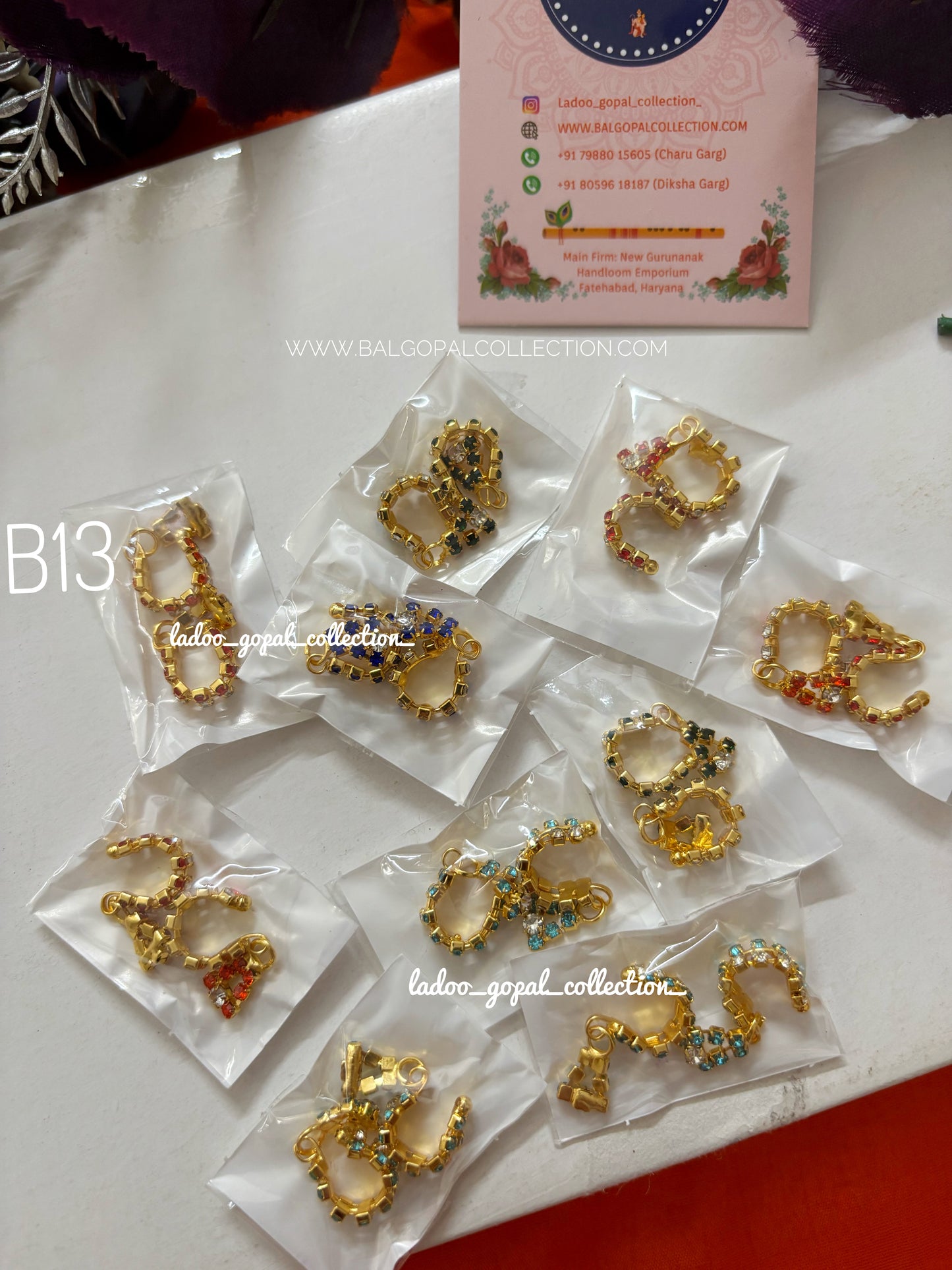 Bangles for laddu gopal size 0-1-2