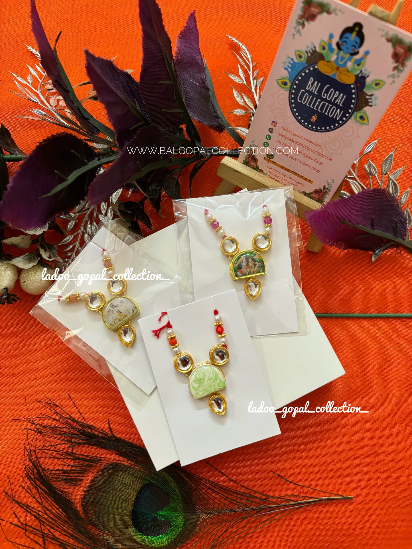 Small mala for laddu gopal size 1-2-3