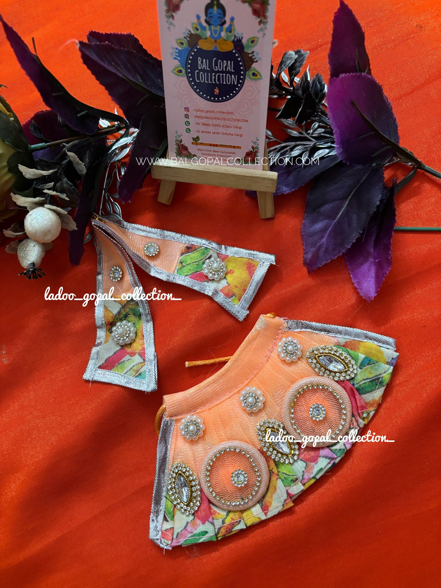 Lehnga patka for mata rani (3 inches)