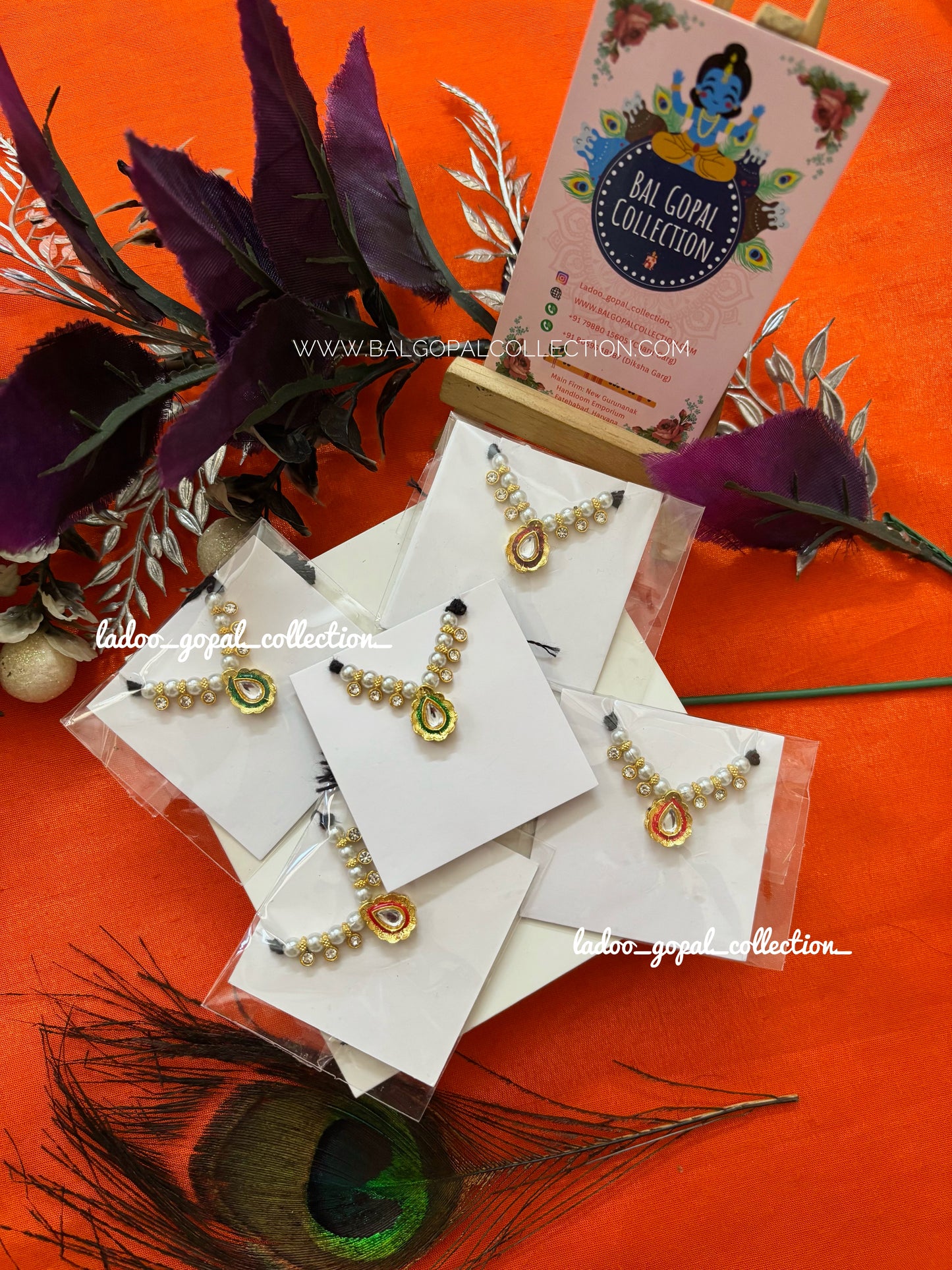 Small mala for laddu gopal size 1-2-3