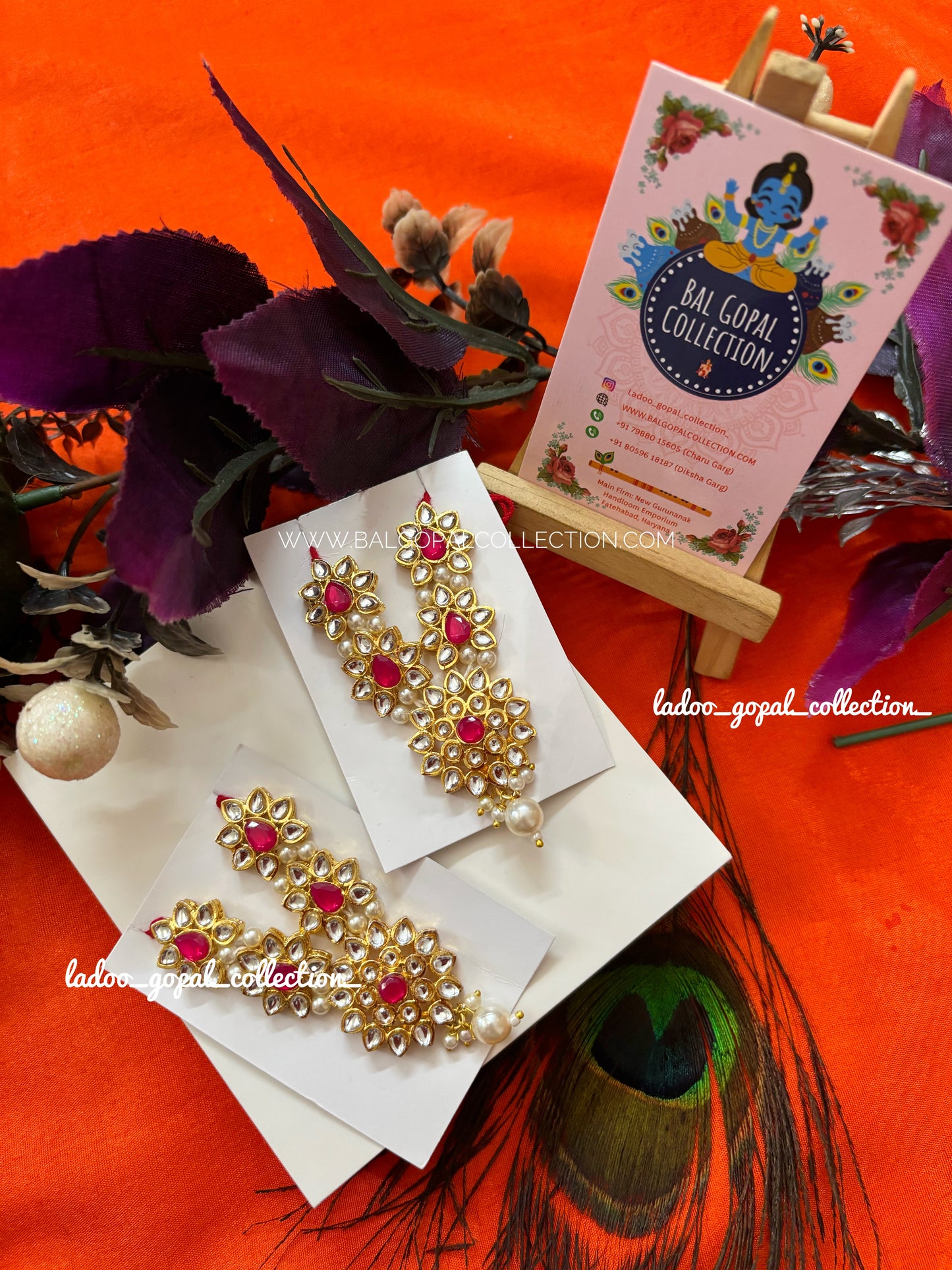Manmohana mala for laddu gopal size 4-5