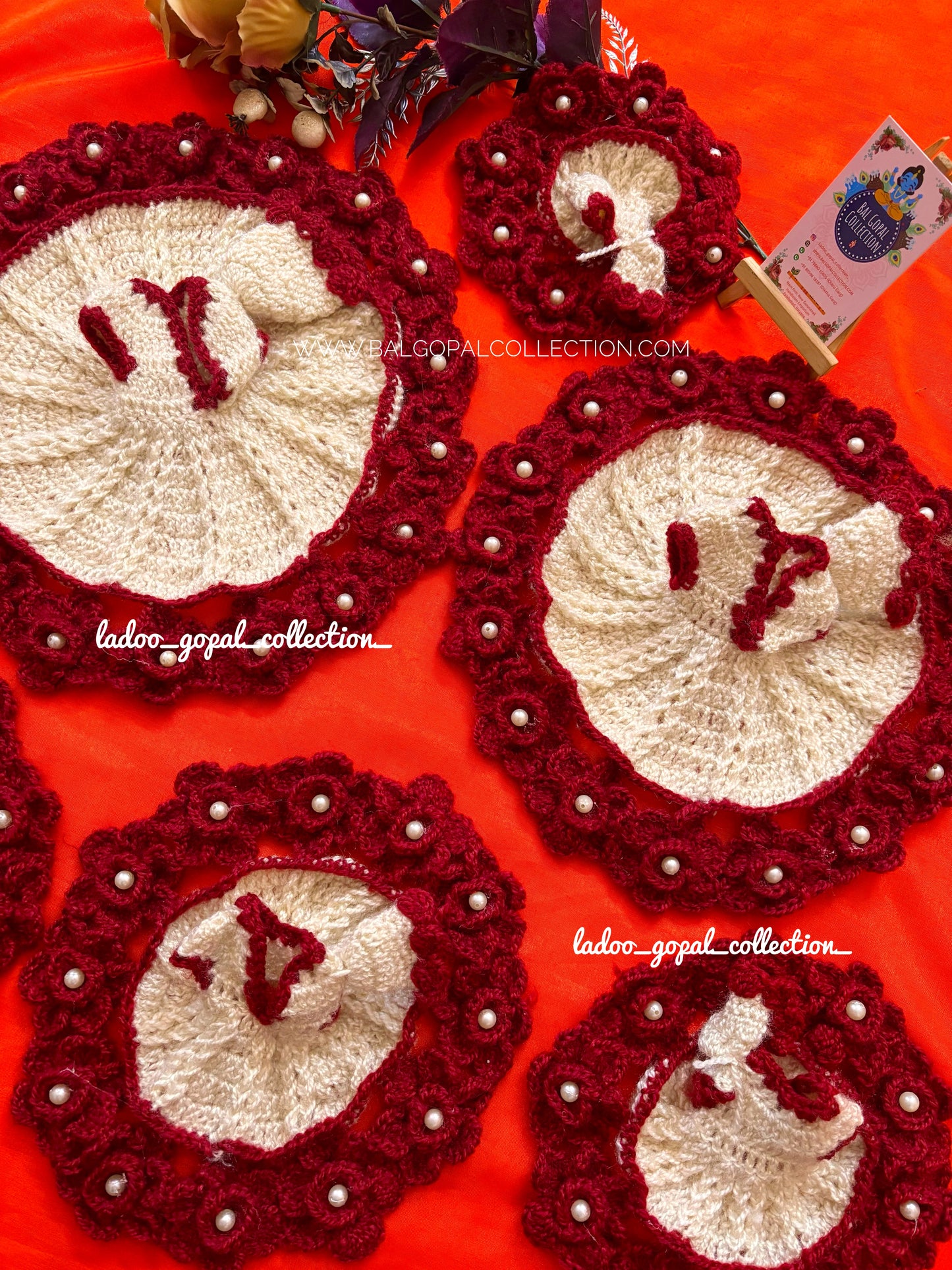 Heavy woollen poshak for laddu gopal
