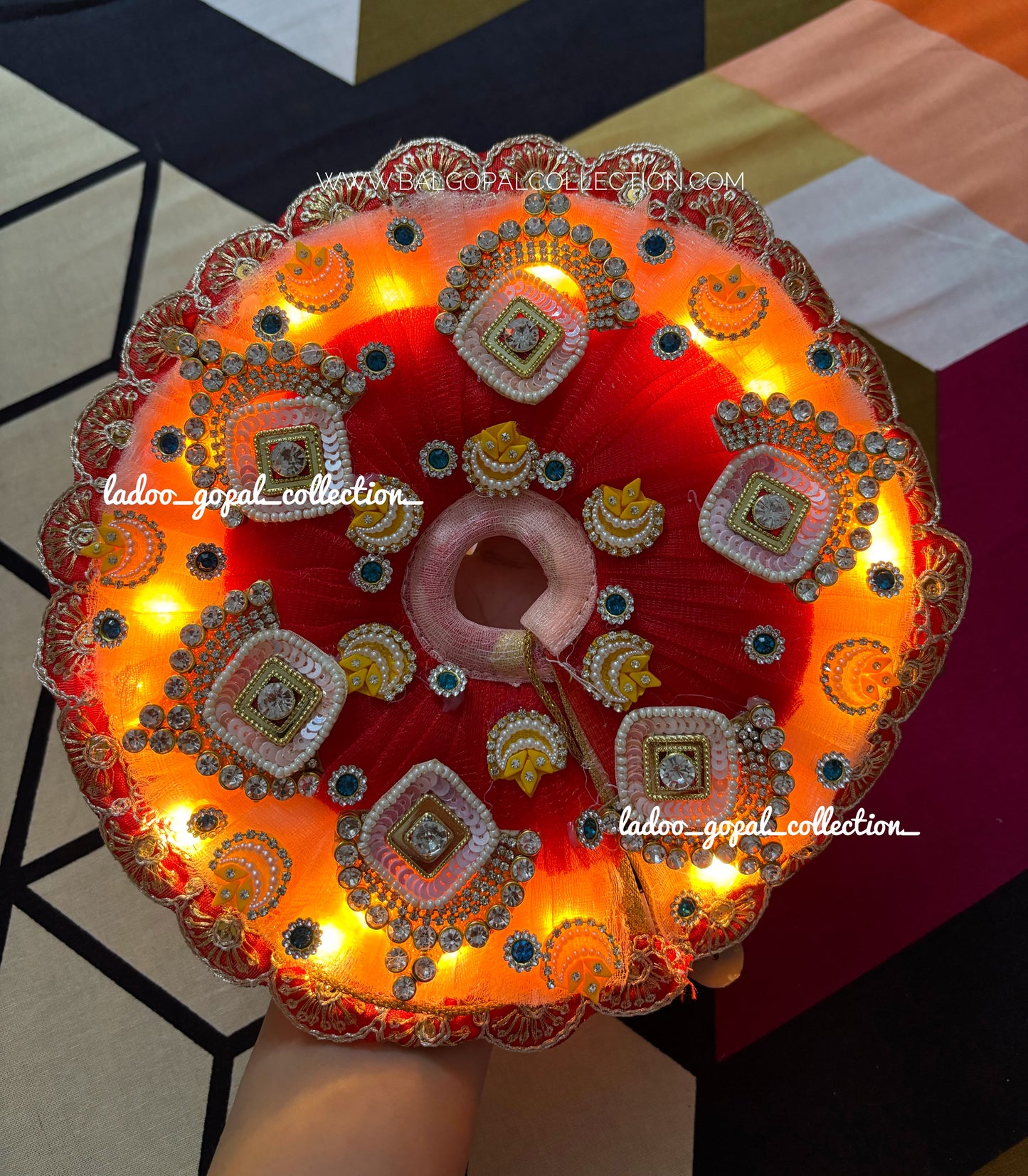 LED poshak for laddu gopal