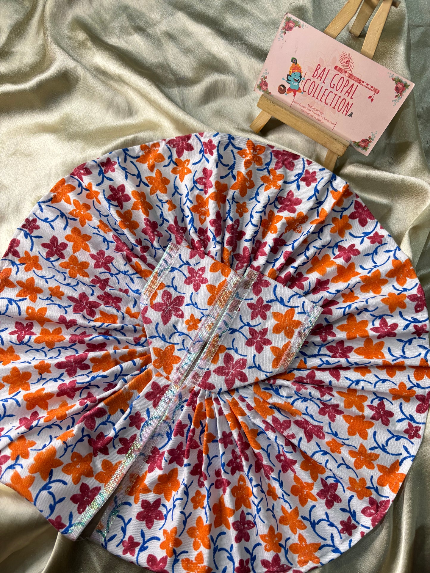 Cotton poshak for laddu gopal size 5-6