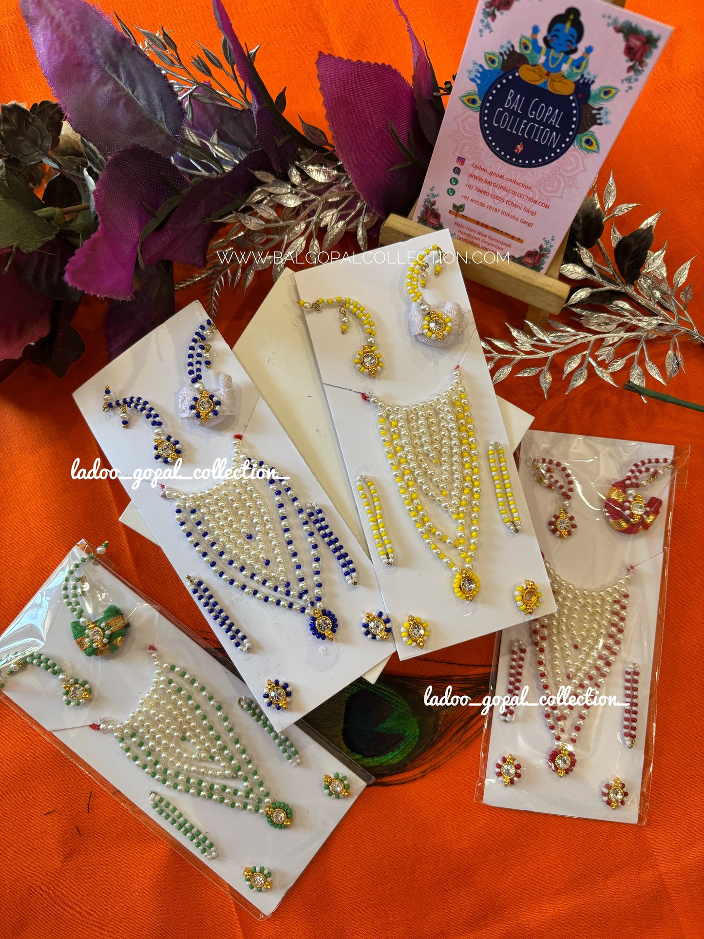 Shahi set for laddu gopal size 4-5