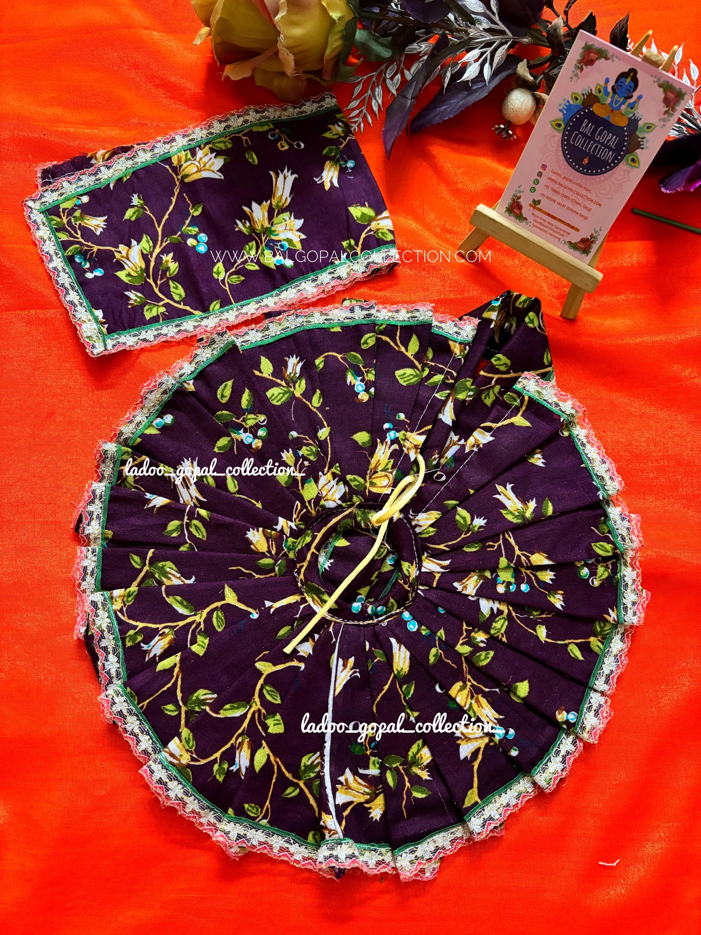 Cotton dresses for laddu gopal